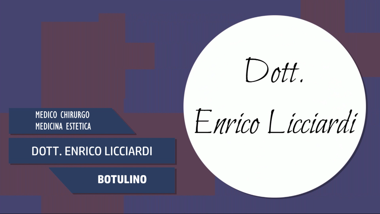 Dott. Enrico Licciardi – Botulino