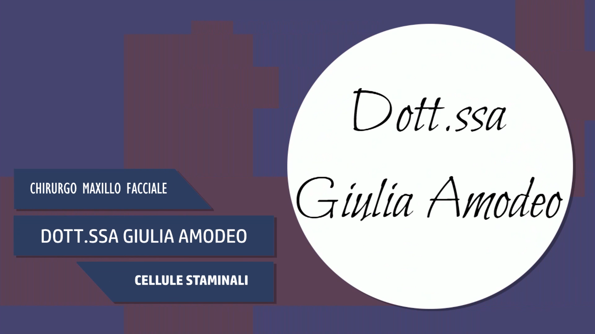Intervista alla Dott.ssa Giulia Amodeo – Cellule Staminali