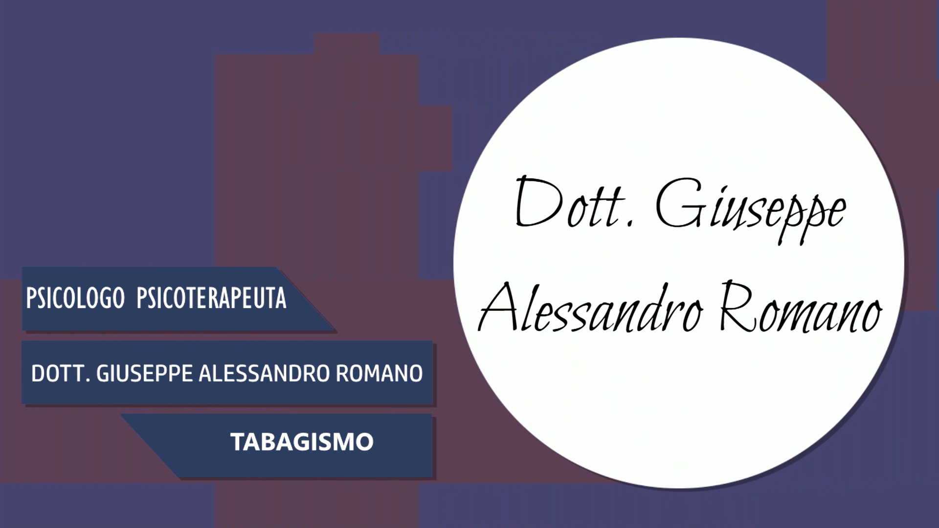 Intervista al Dott. Giuseppe Alessandro Romano – Tabagismo