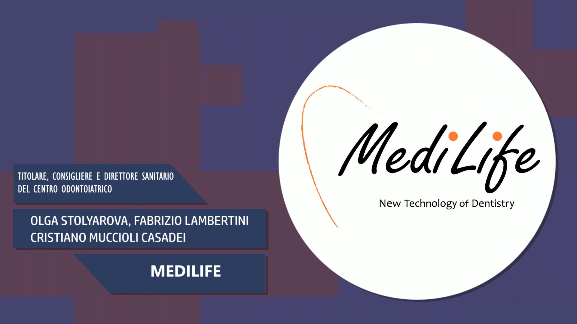 Intervista a Olga Stolyarova, Fabrizio Lambertini & Cristiano Muccioli Casadei – Medilife