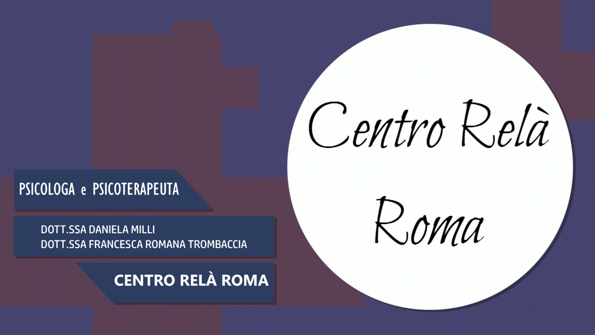 Intervista alla Dott.ssa Daniela Milli e alla Dott.ssa Francesca Romana Trombaccia – Centro Relà Roma