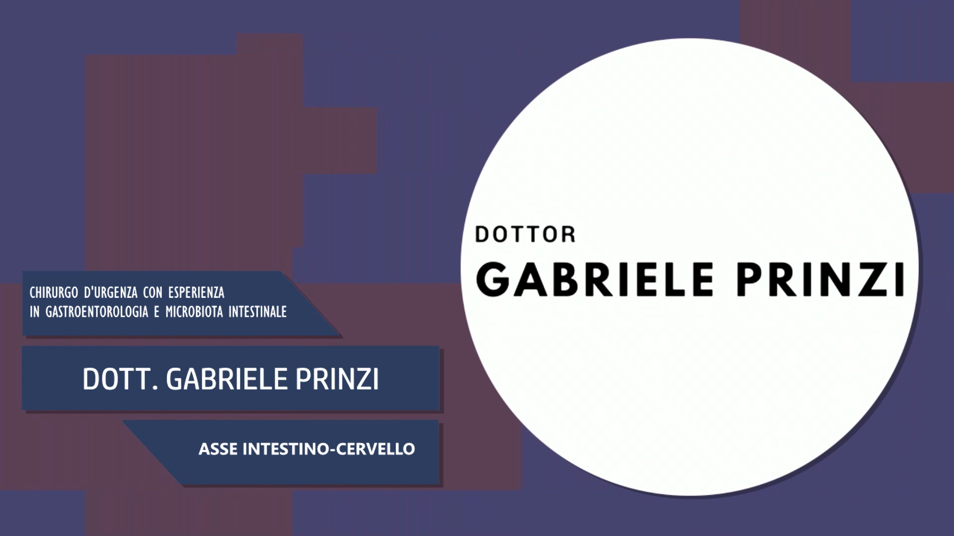 Intervista al Dott. Gabriele Prinzi – Asse Intestino-Cervello