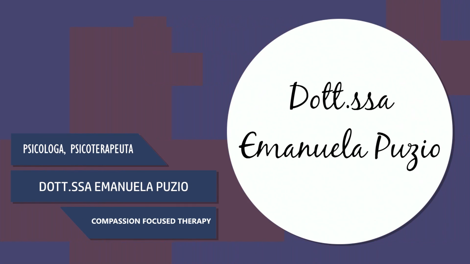 Intervista alla Dott.ssa Emanuela Puzio – Compassion Focused Therapy
