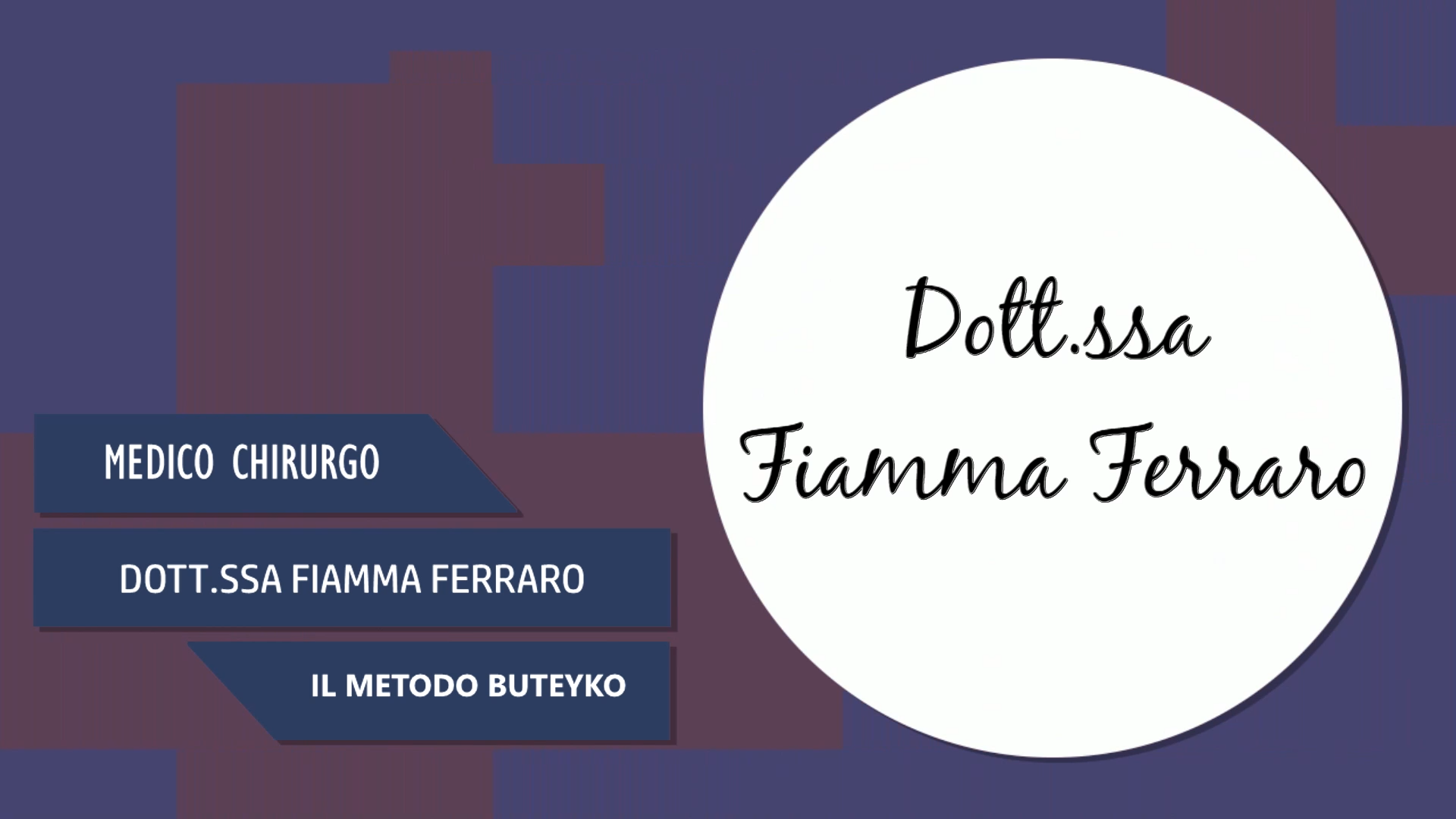 Intervista alla Dott.ssa Fiamma Ferraro – Il metodo Buteyko