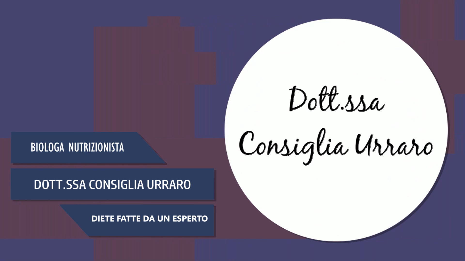 Intervista alla Dott.ssa Consiglia Urraro – Diete fatte da un esperto