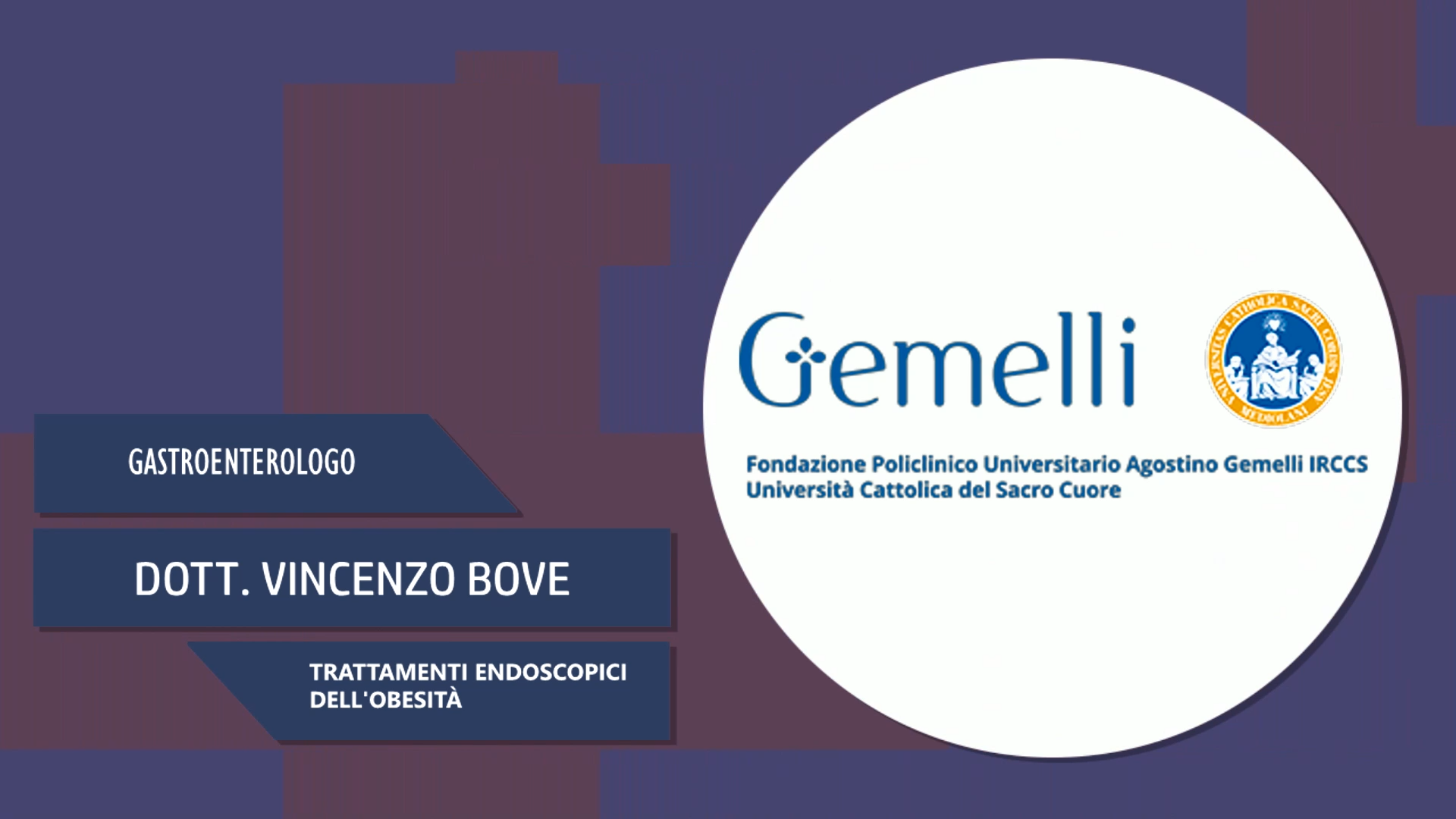 Intervista al Dott. Vincenzo Bove – Trattamenti endoscopici dell’obesità