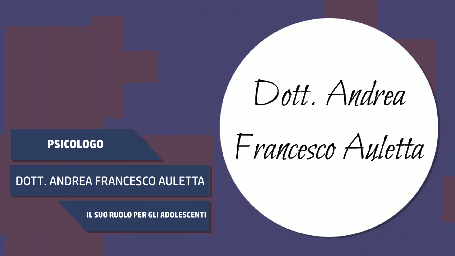 Intervista al Dott. Andrea Auletta – Il suo ruolo per gli adolescenti