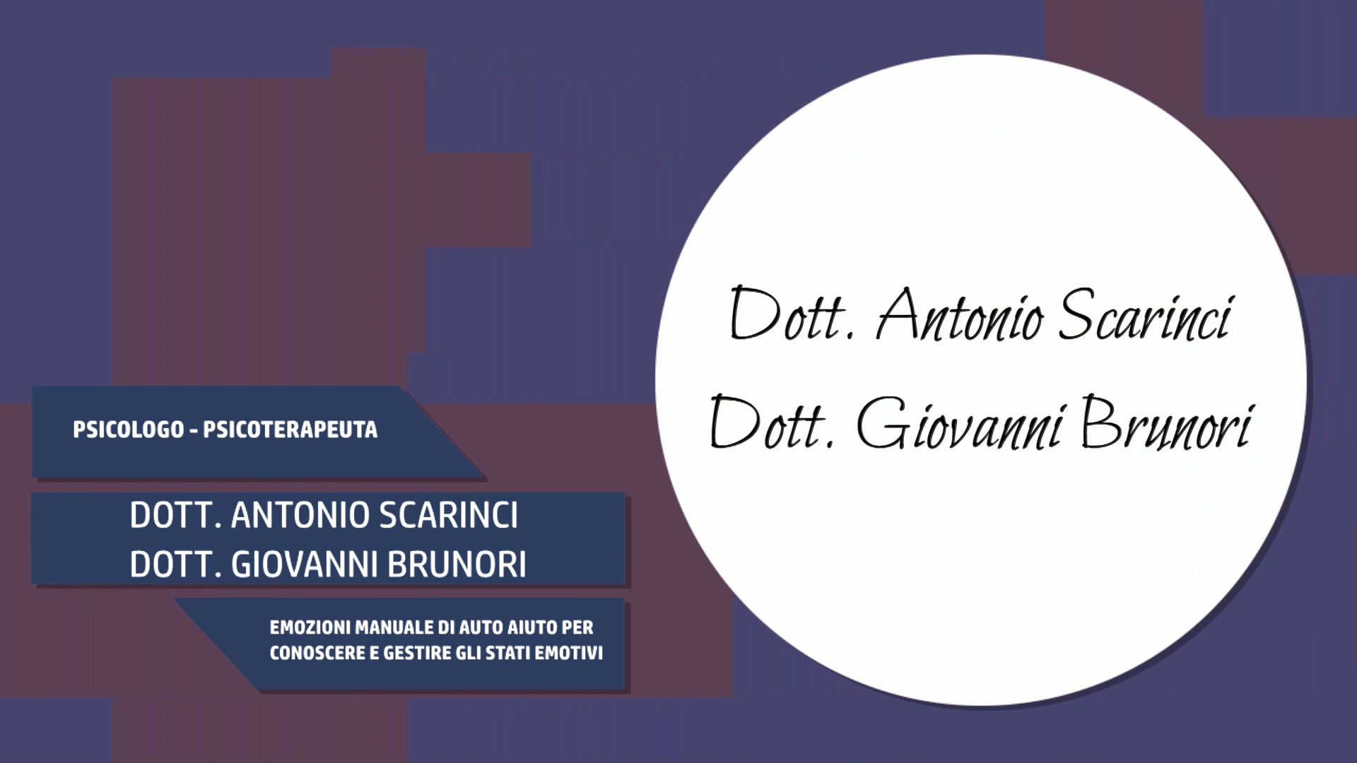 Intervista al Dott. Antonio Scarinci & al Dott. Giovanni Brunori