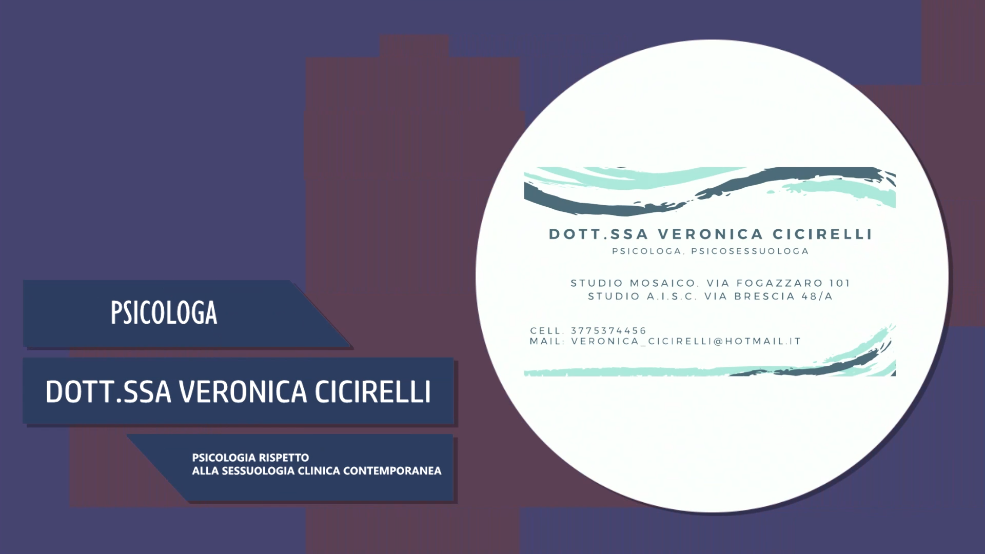 Intervista alla Dott.ssa Veronica Cicirelli – Psicologia rispetto alla sessuologia clinica contemporanea