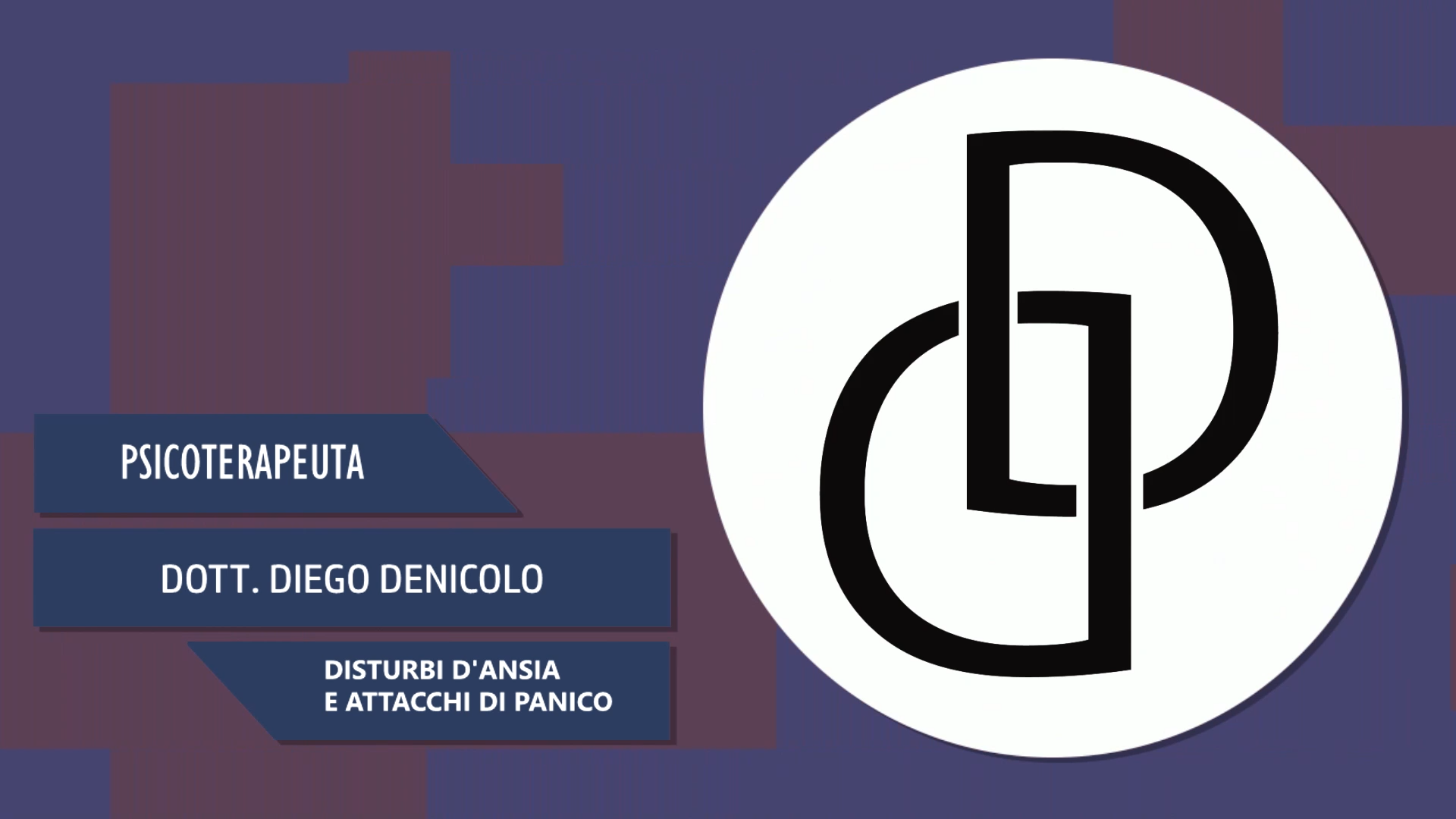 Intervista al Dott. Diego Denicolo – Disturbi d’ansia e attacchi di panico