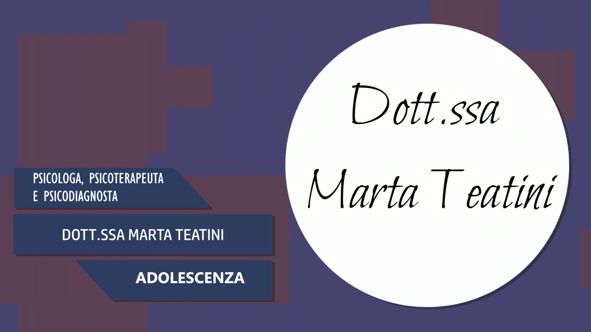 Intervista al Dott.ssa Marta Teatini – Adolescenza
