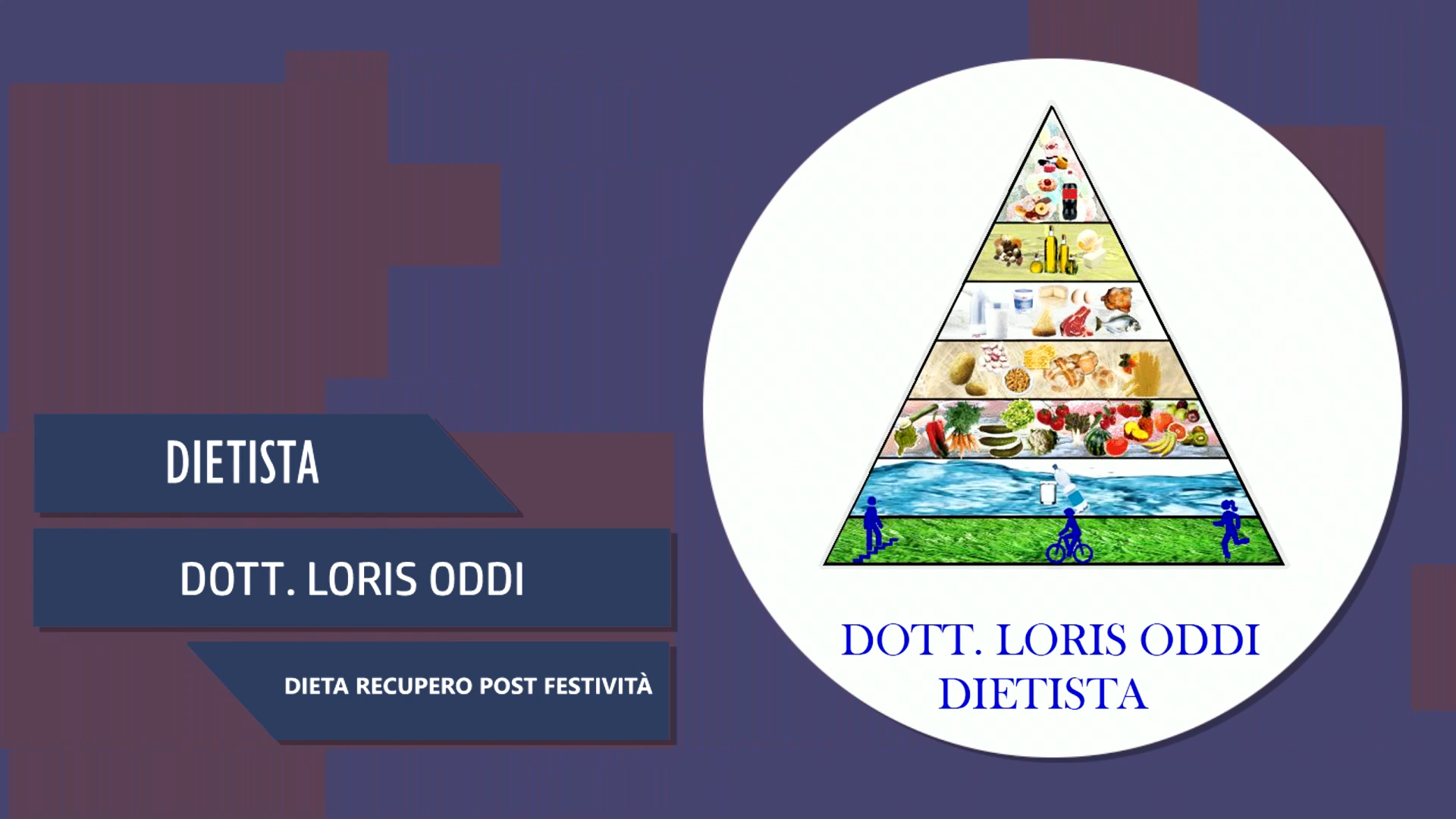 Intervista al Dott. Loris Oddi – Dieta recupero post festività