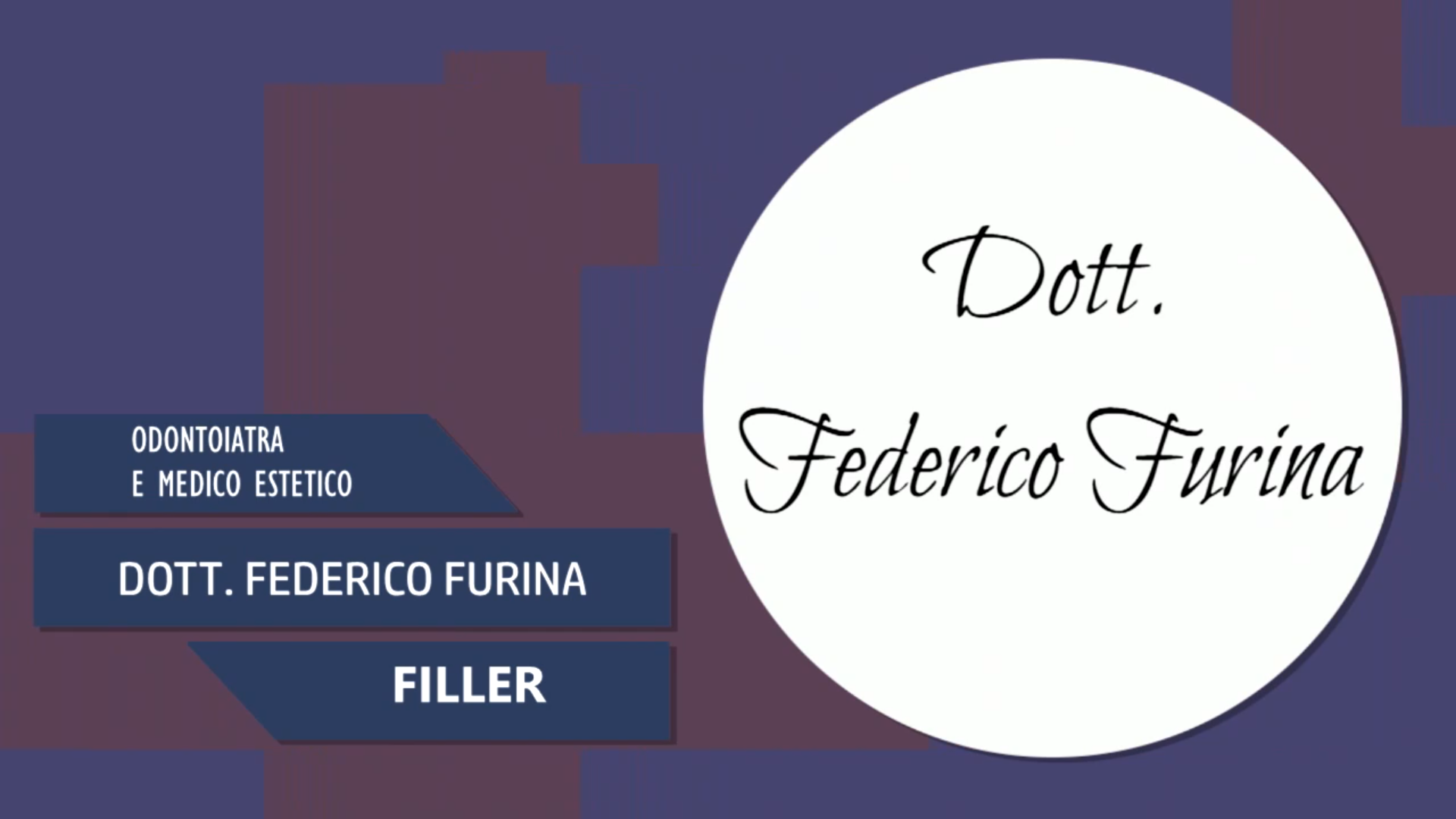 Intervista al Dott. Federico Furina – Filler