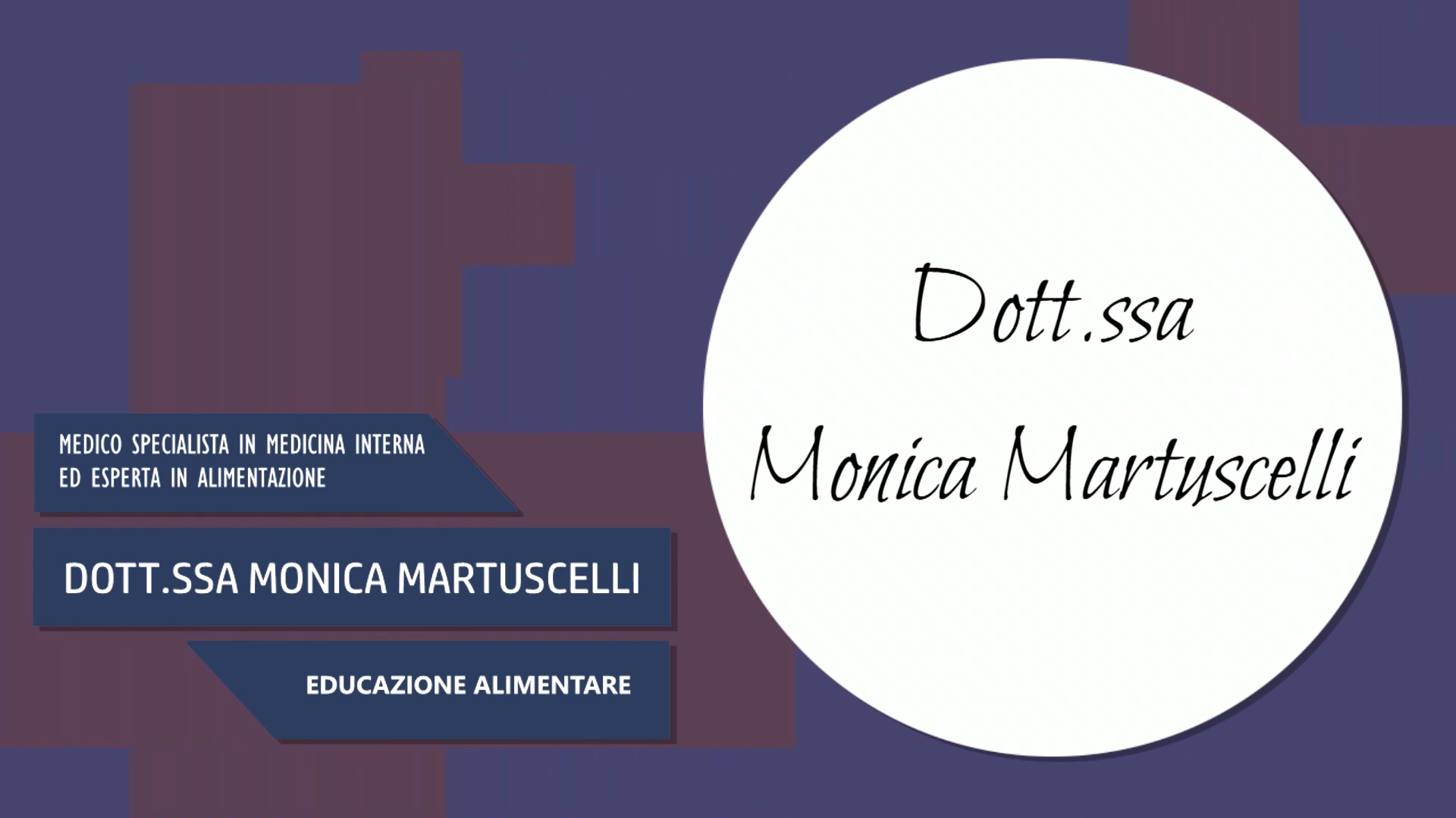 Intervista alla Dott.ssa Monica Martuscelli – Educazione Alimentare