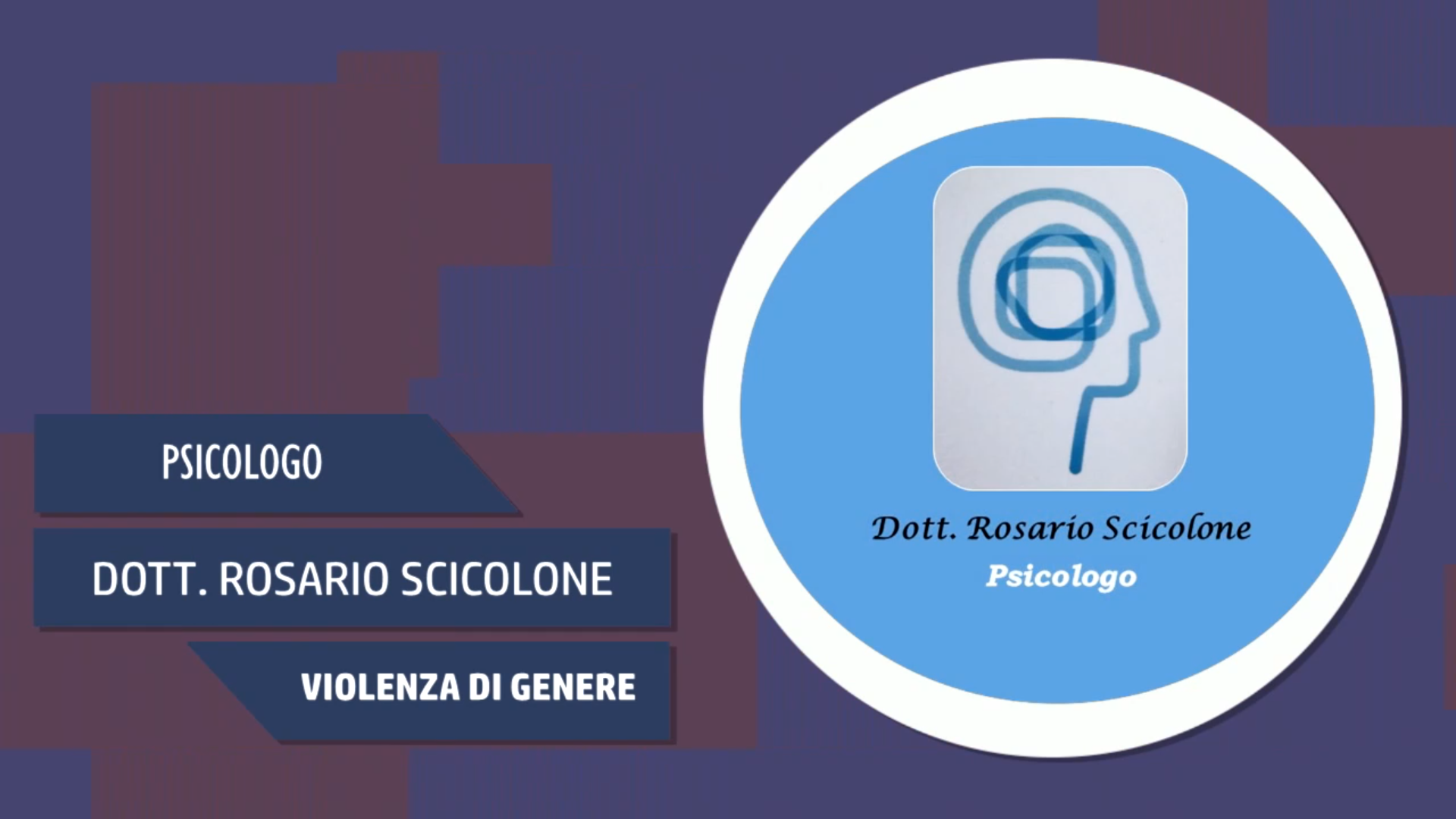 Intervista al Dott. Rosario Scicolone – Violenza di genere
