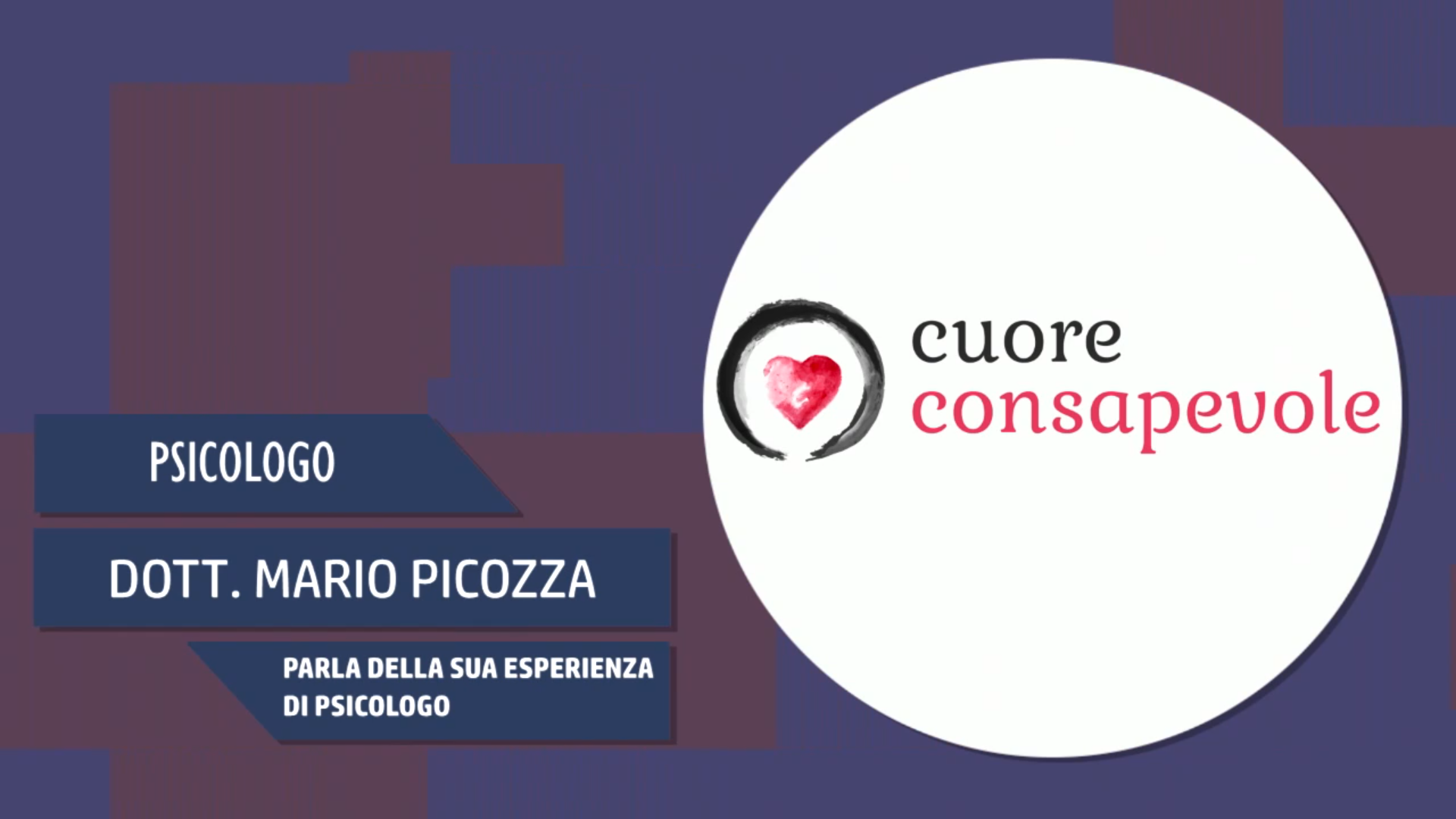 Intervista al Dott. Mario Picozza – La sua esperienza di psicologo