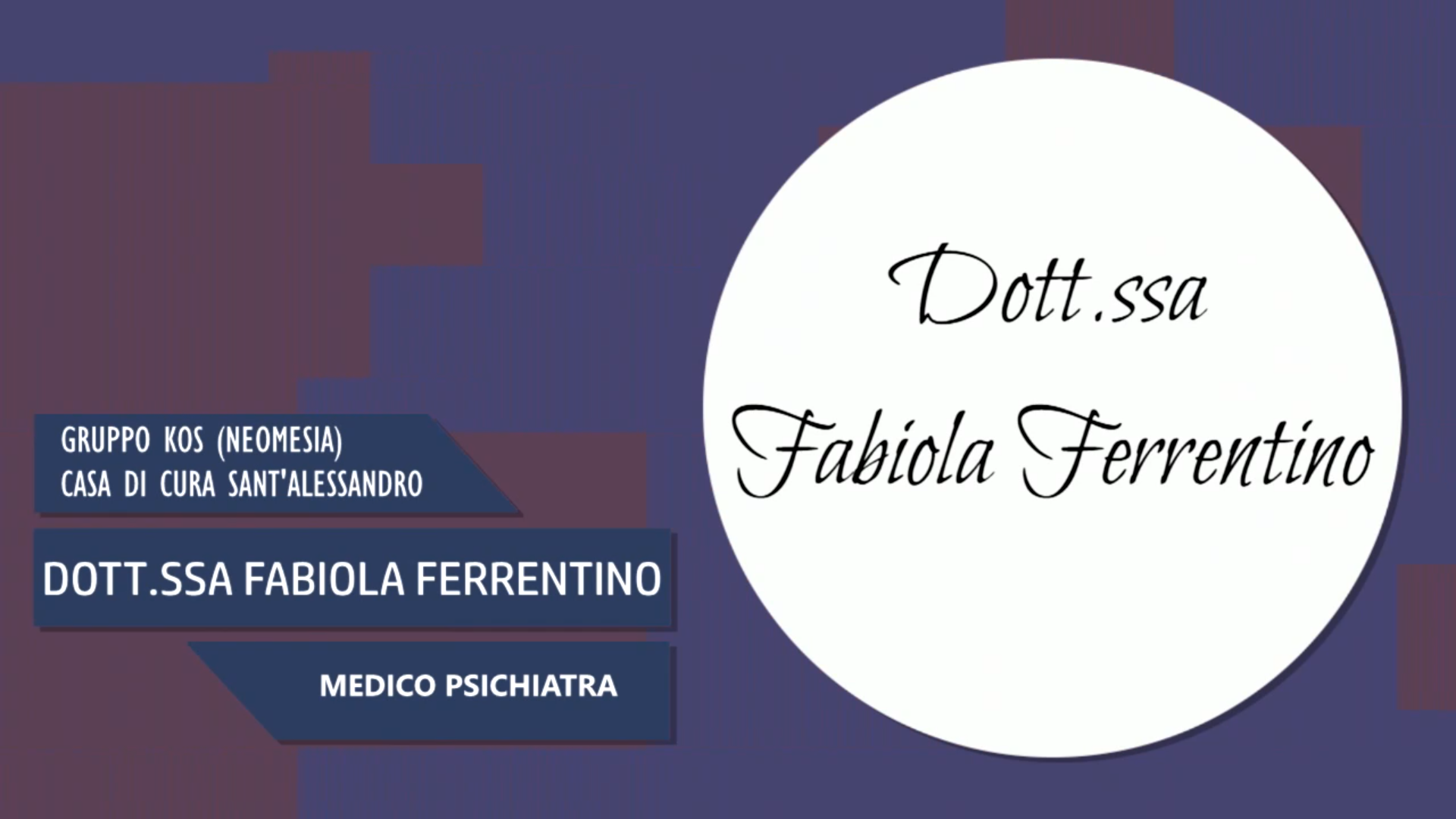 Intervista alla Dott.ssa Fabiola Ferrentino – Gruppo KOS