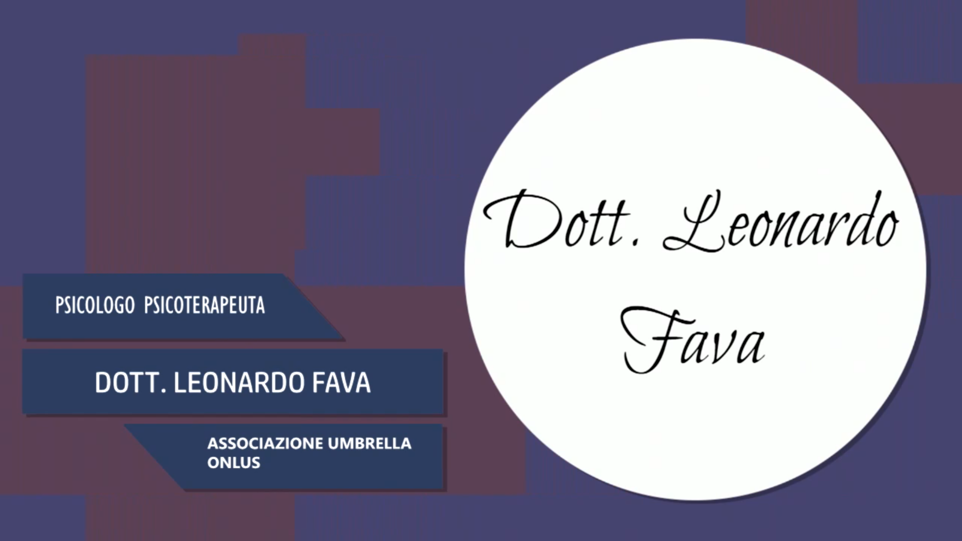 Intervista al Dott. Leonardo Fava – Associazione Umbrella Onlus