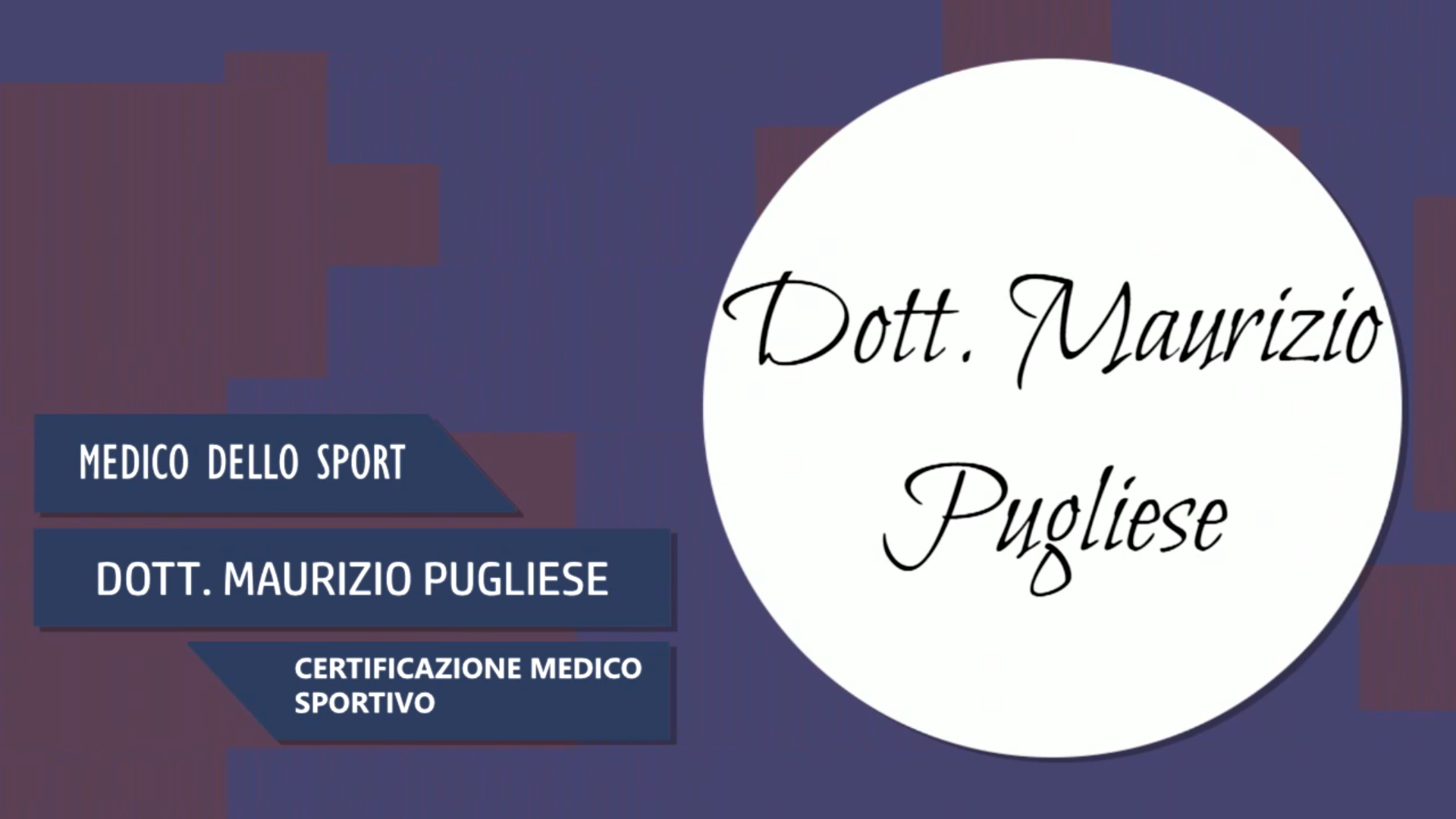 Intervista al Dott. Maurizio Pugliese – Certificazione medico sportivo