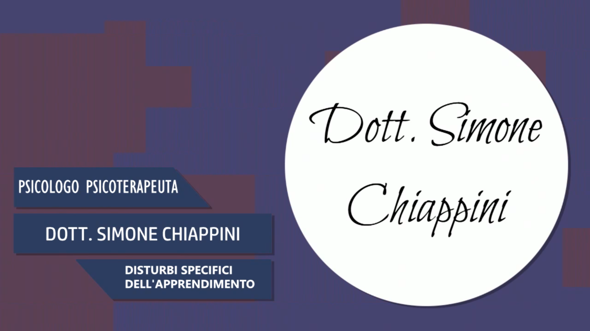 Intervista al Dott. Simone Chiappini – Disturbi specifici dell’apprendimento