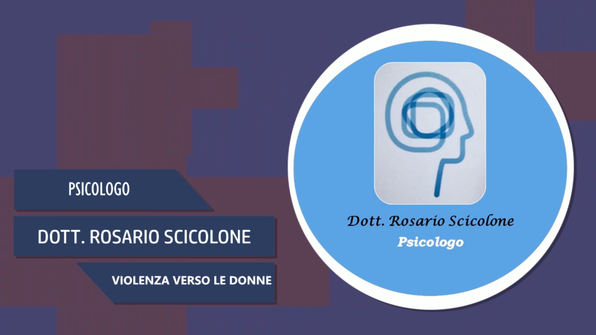 Intervista al Dott. Rosario Scicolone – Violenza verso le donne