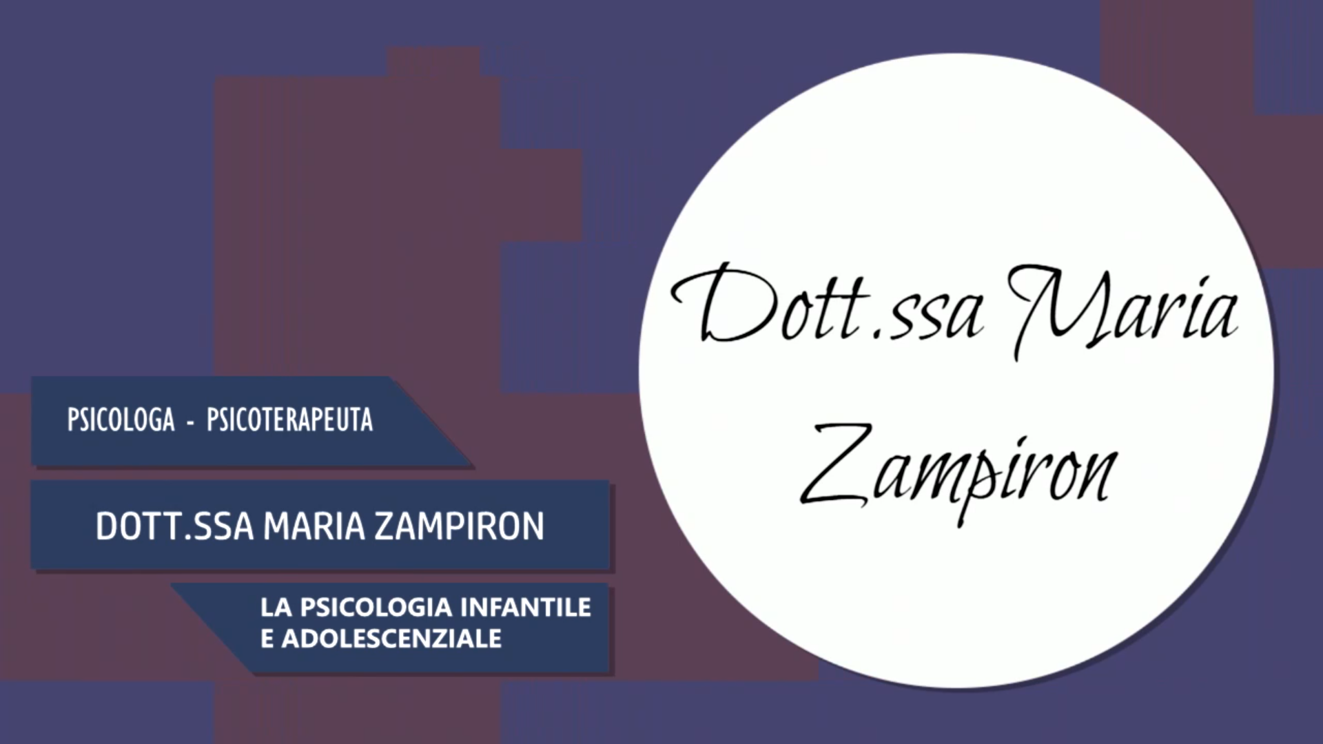 Intervista alla Dott.ssa Maria Zampiron – La psicologia infantile e adolescenziale