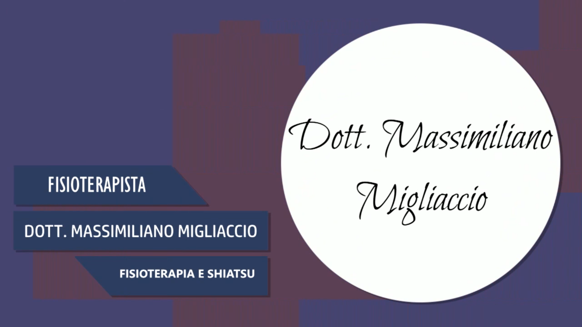 Intervista al Dott. Massimiliano Migliaccio – Fisioterapia e Shiatsu