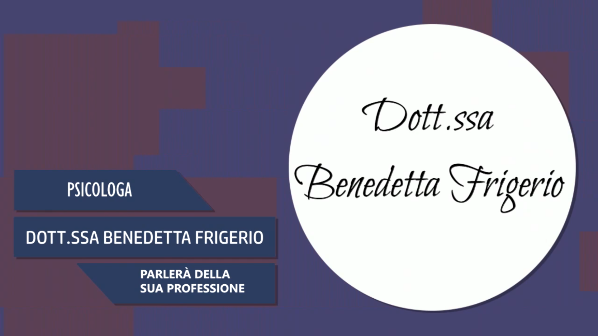 Intervista alla Dott.ssa Benedetta Frigerio – Parlerà della sua professione