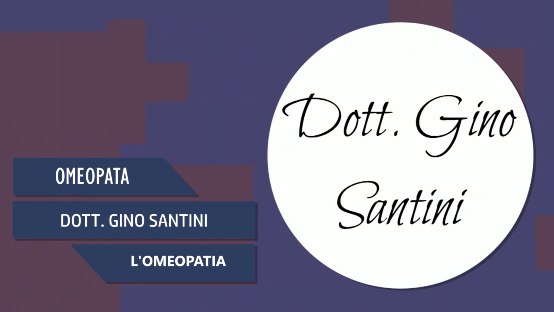 Intervista al Dott. Gino Santino – L’omeopatia
