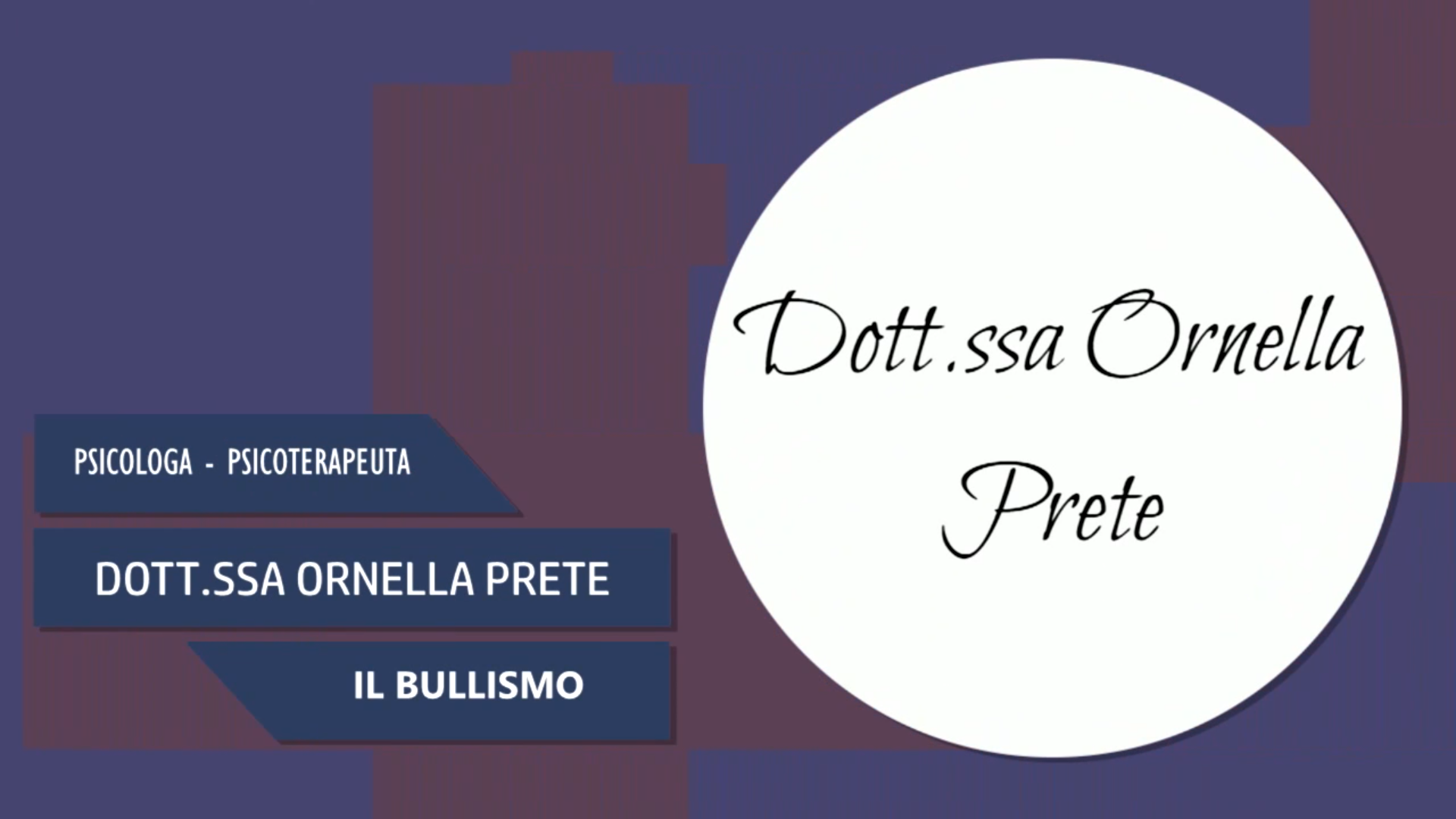 Intervista alla Dott.ssa Ornella Prete – Il bullismo