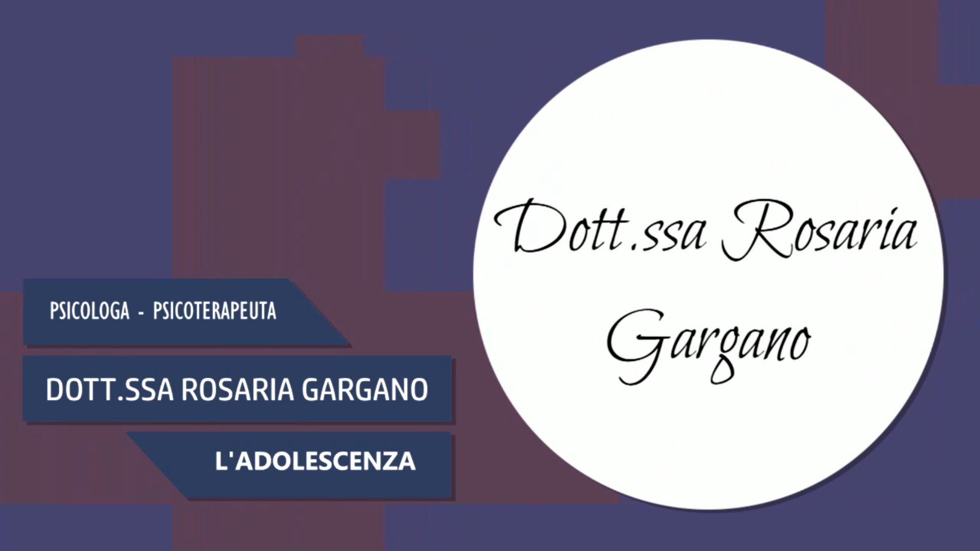Intervista alla Dott.ssa Rosaria Gargano – L’adolescenza