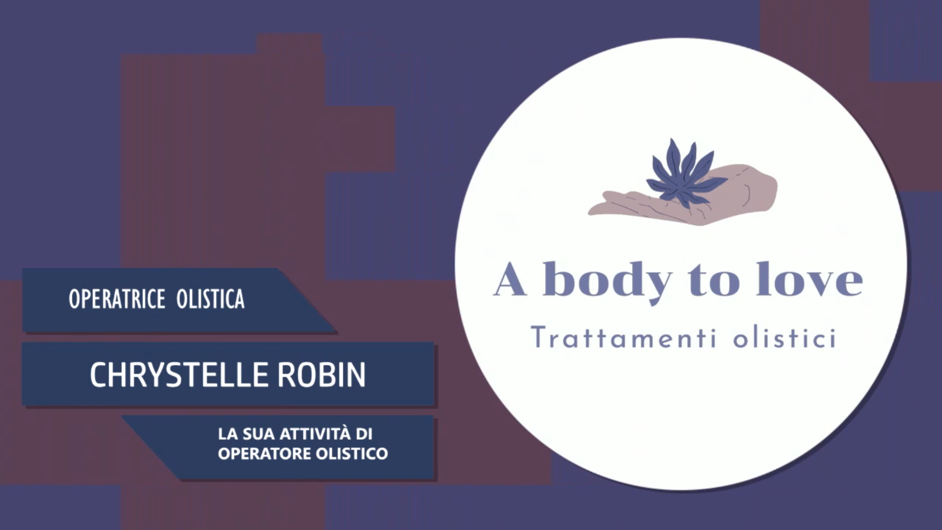 Intervista a Chrystelle Robin – La sua attività di operatore olistico
