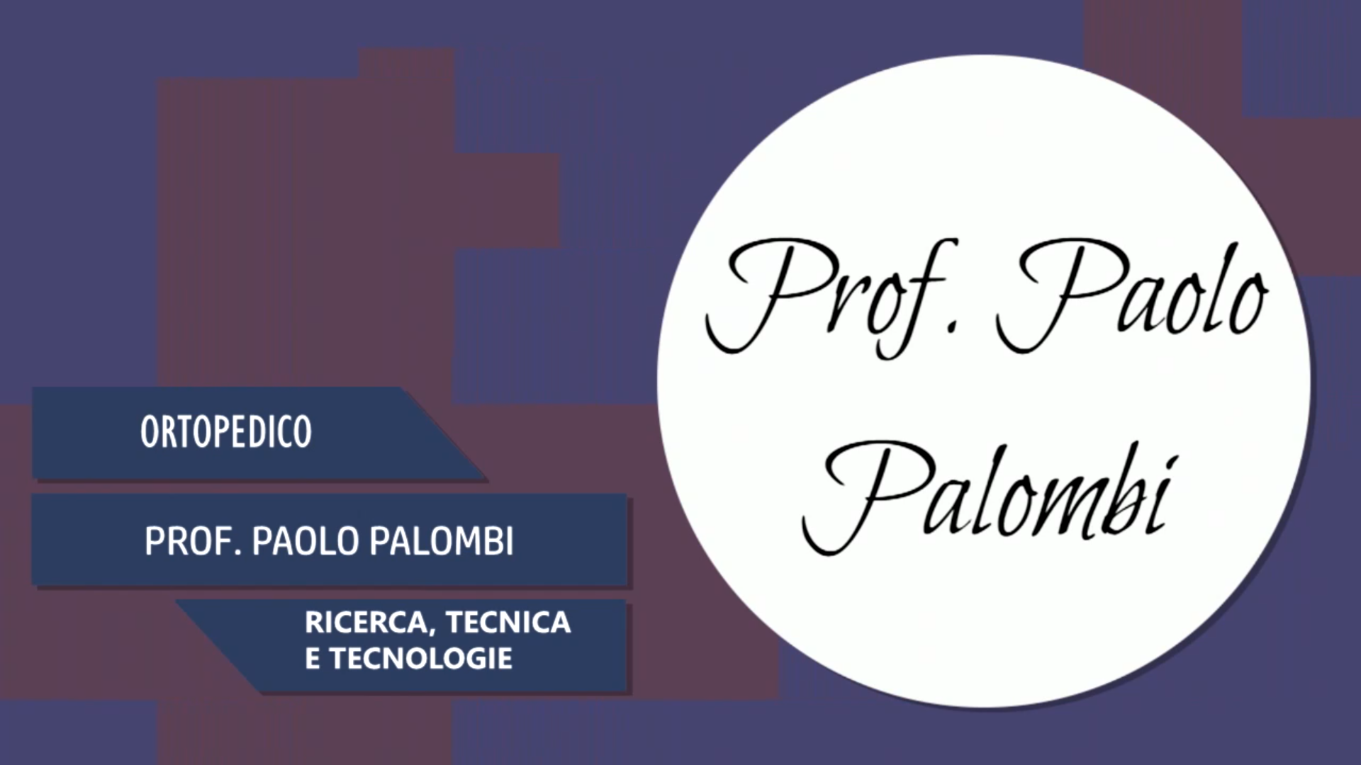 Intervista al prof. Paolo Palombi – Ricerca, Tecnica & Tecnologie