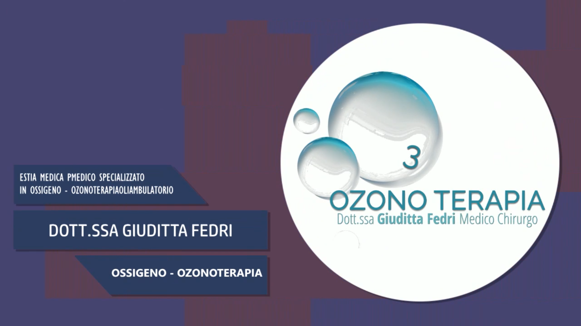 Intervista alla Dott.ssa Giuditta Fedri – Ossigeno – Ozonoterapia