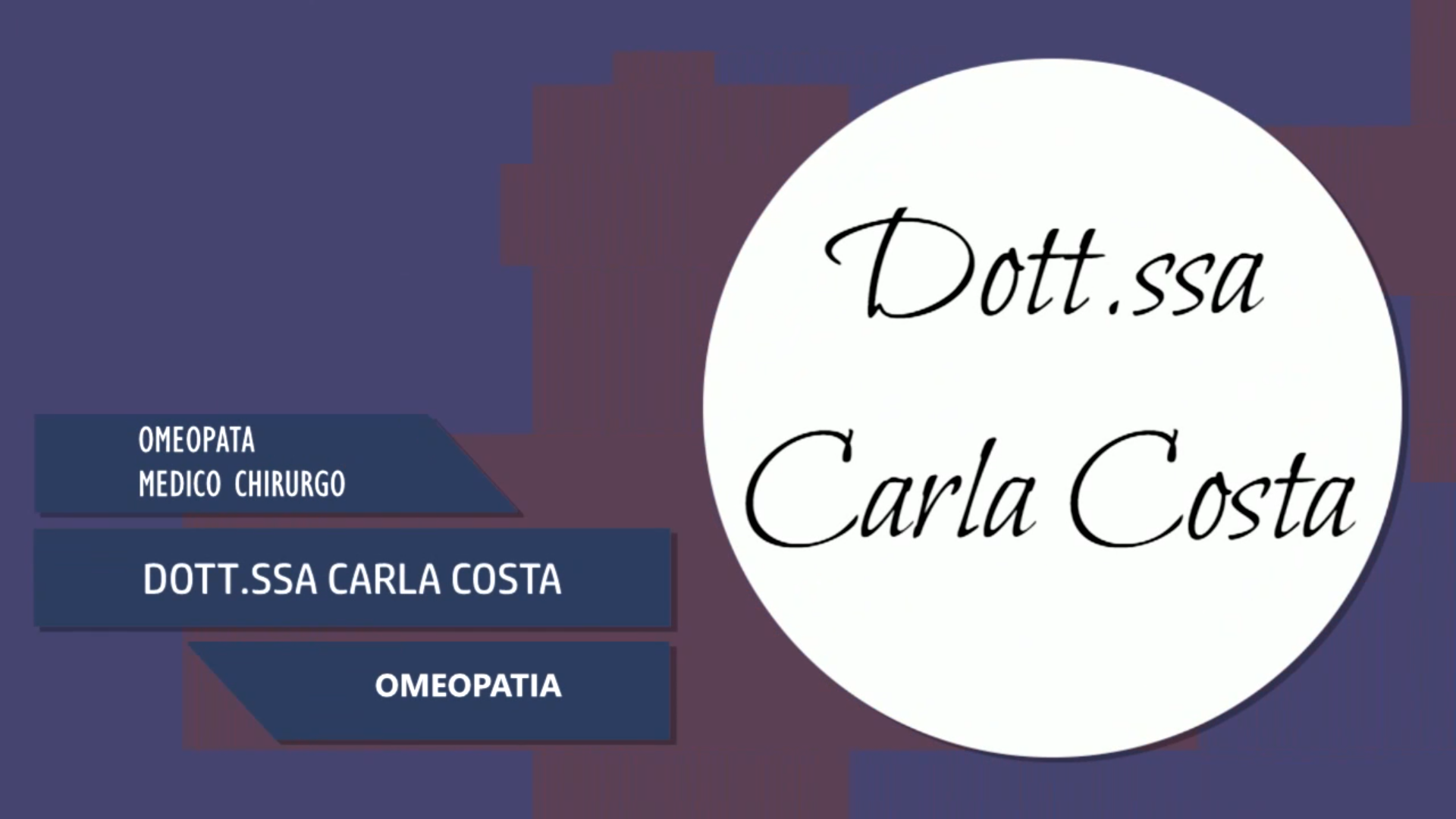 Intervista alla Dott.ssa Carla Costa – Omeopatia