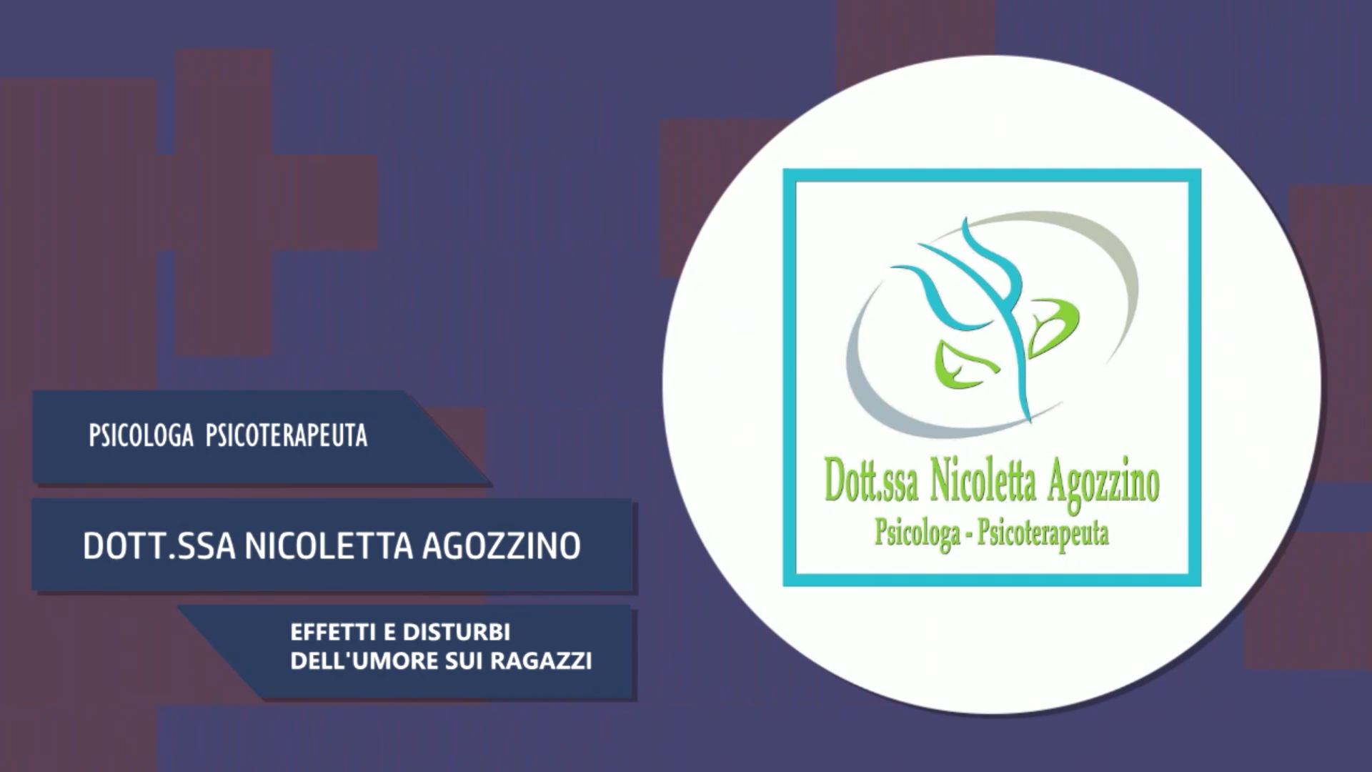 Intervista alla Dott.ssa Nicoletta Agozzino – Effetti e disturbi dell’umore