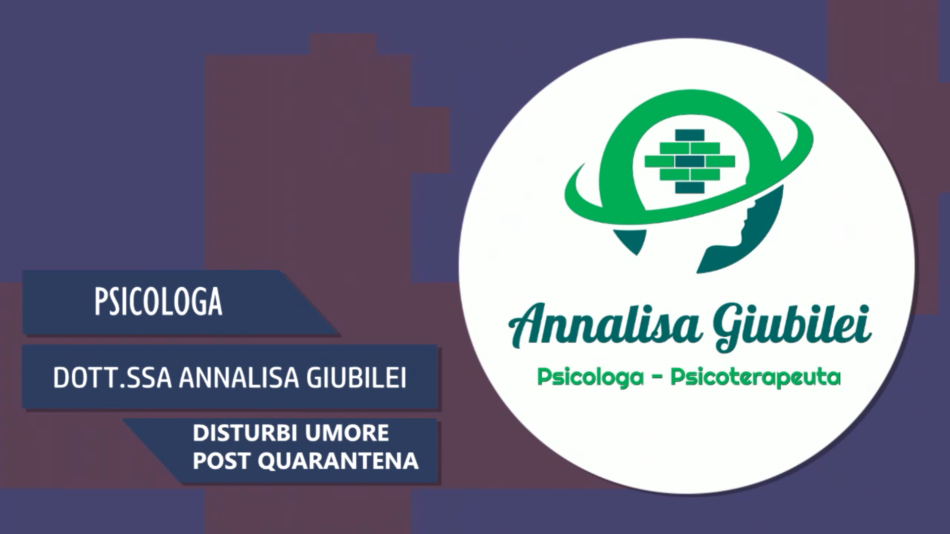 Intervista alla Dott.ssa Annalisa Giubilei – Disturbi dell’umore post quarantena