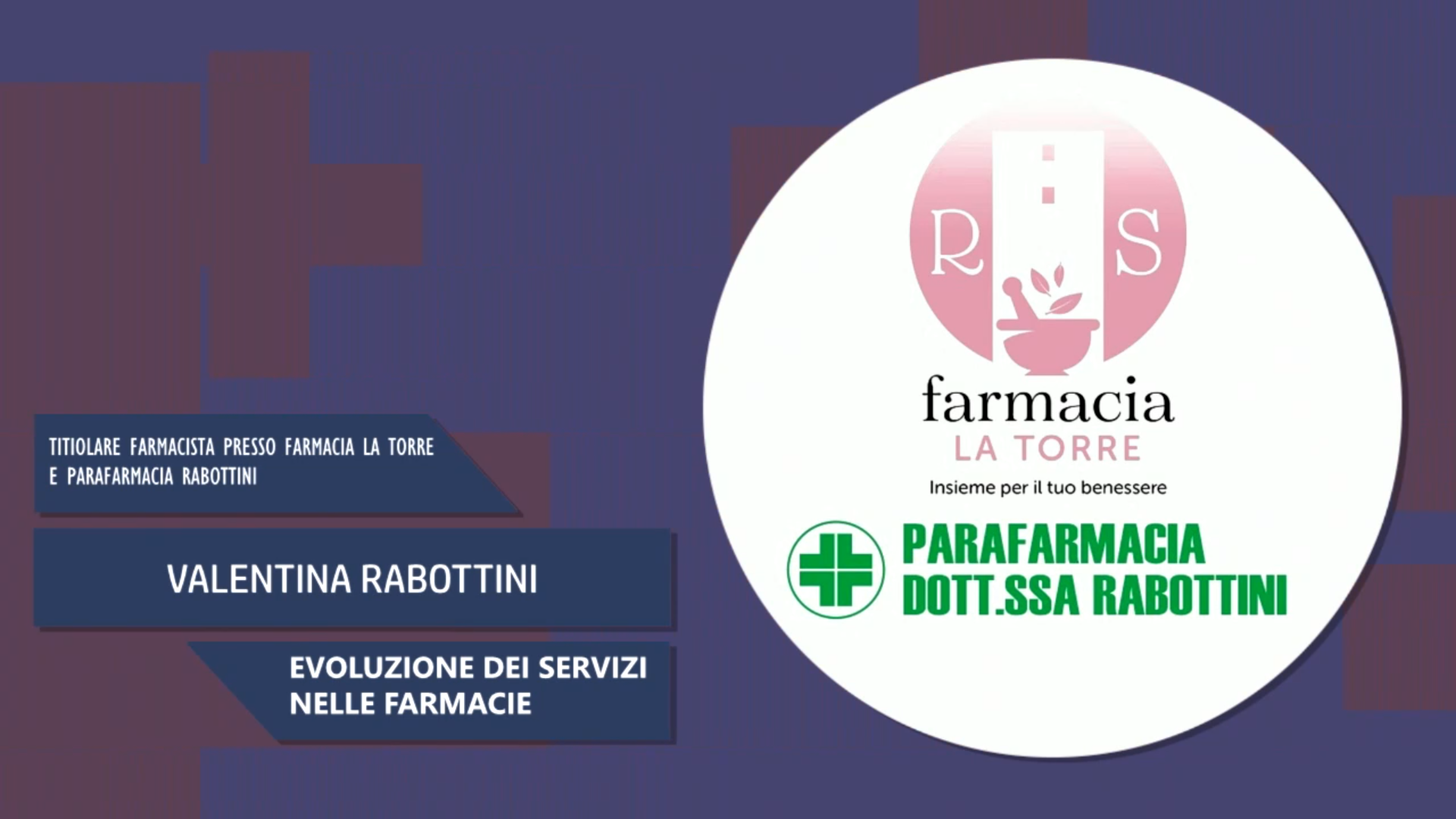 Intervista a Valentina Rabottini – Evoluzione dei servizi nelle farmacie