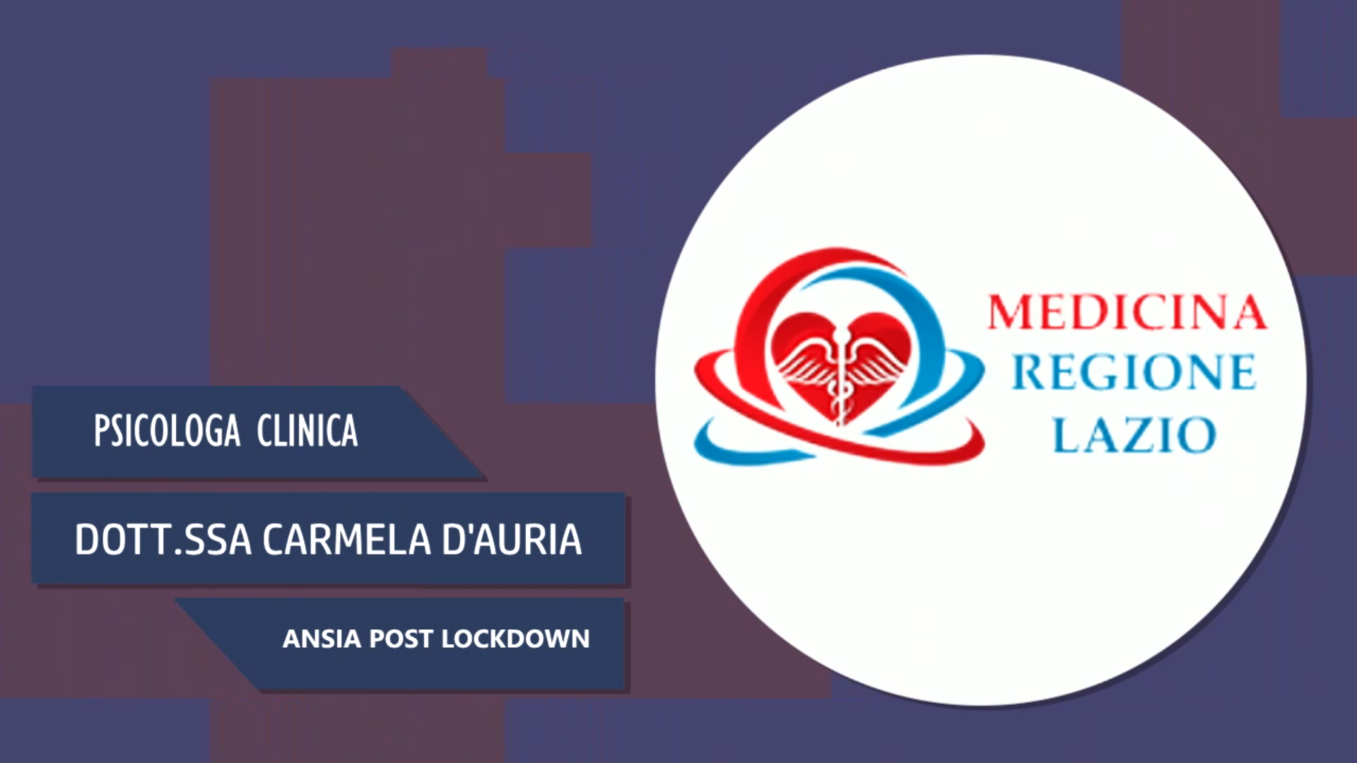 Intervista alla Dott.ssa Carmela D’Auria – Ansia post lockdown