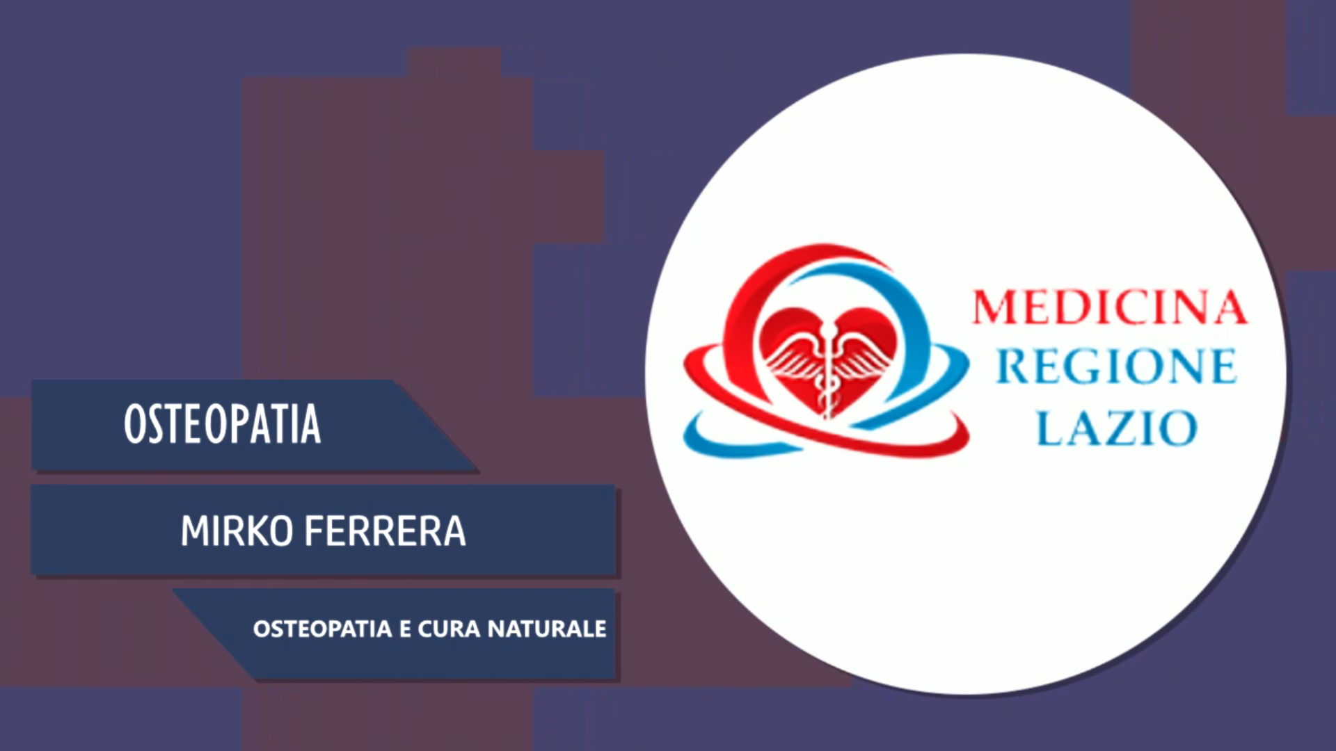 Intervista a Mirko Ferrera – Osteopatia e cura naturale