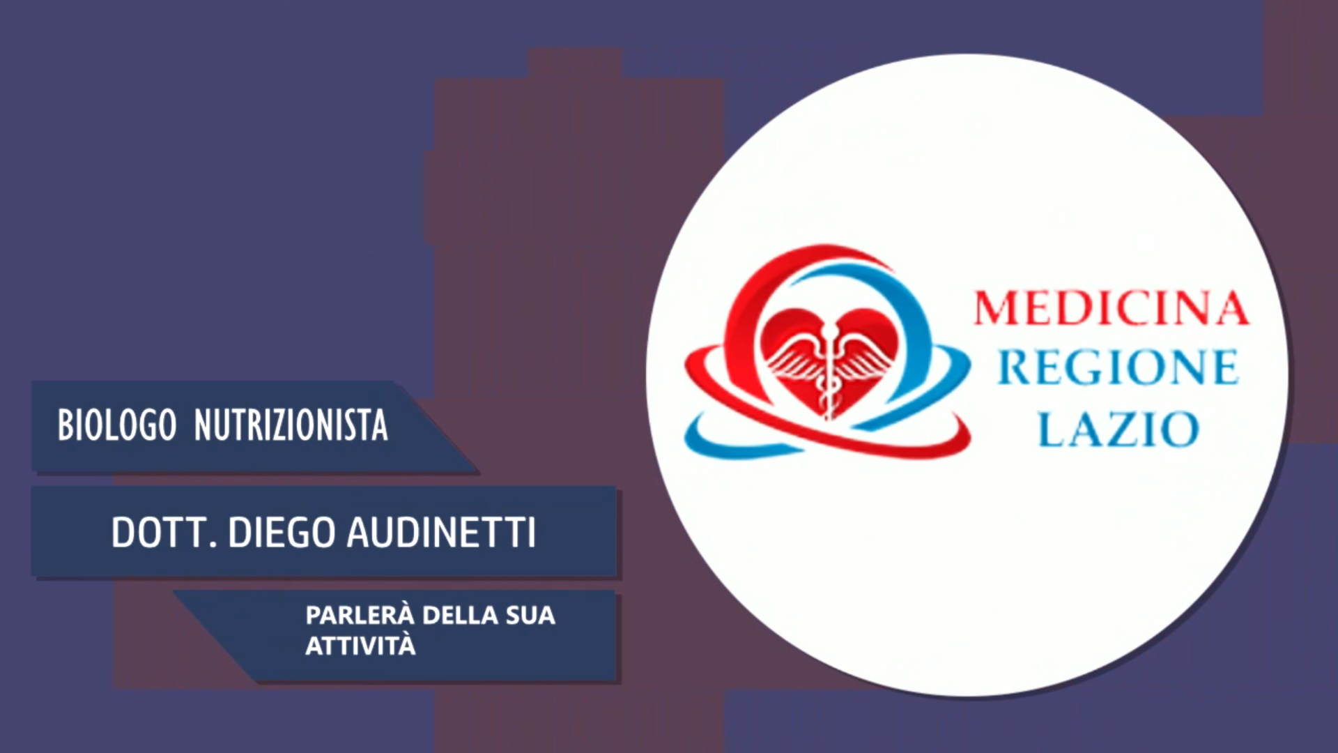 Intervista al Dott. Diego Audinetti – Parlerà della sua attività