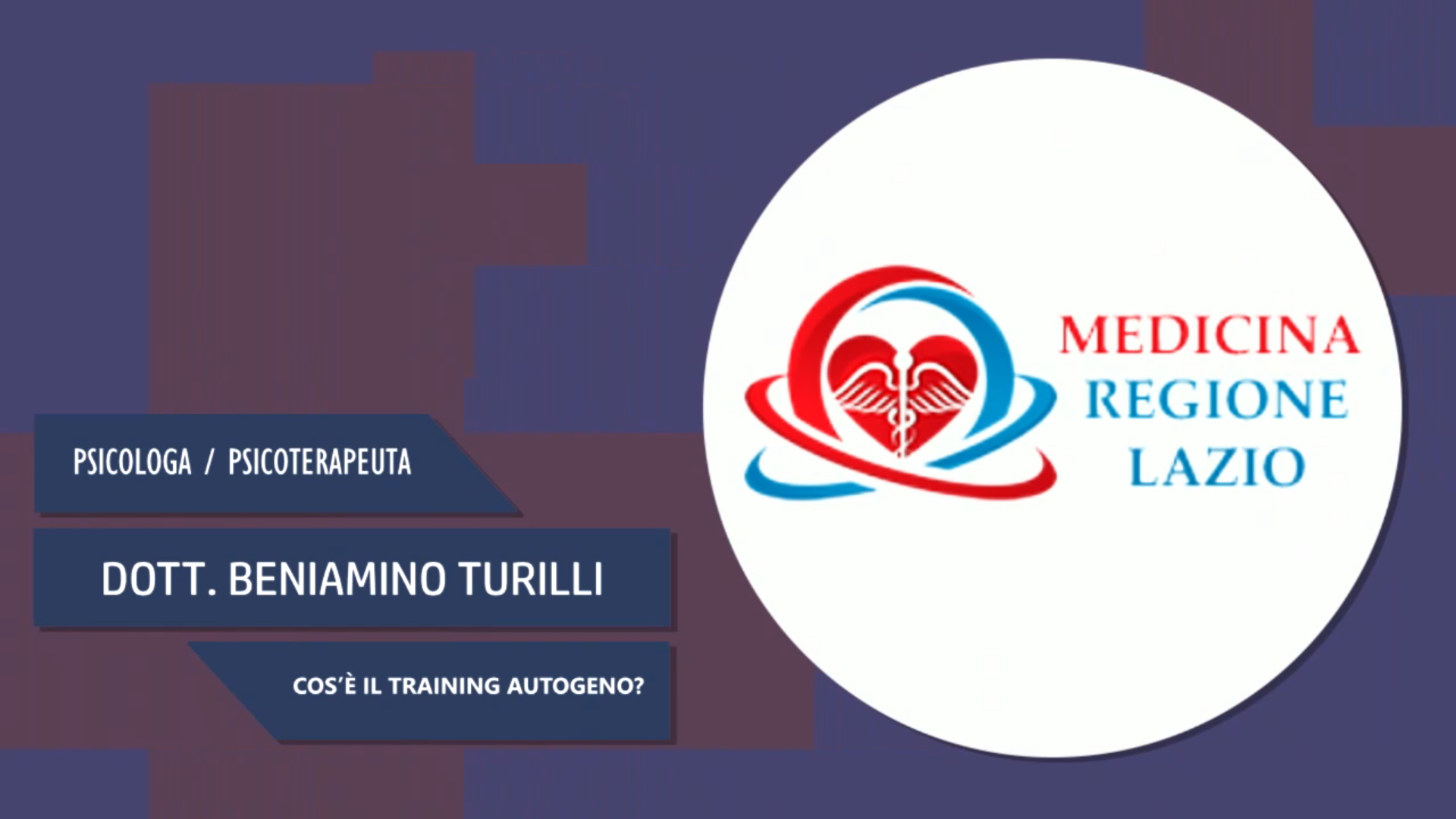 Intervista al Dott. Beniamino Turilli – Cos’è il training autogeno