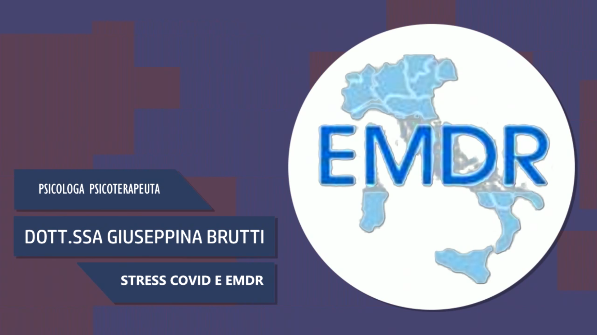 Intervista alla Dott.ssa Giuseppina Brutti – Stress covid e EMDR