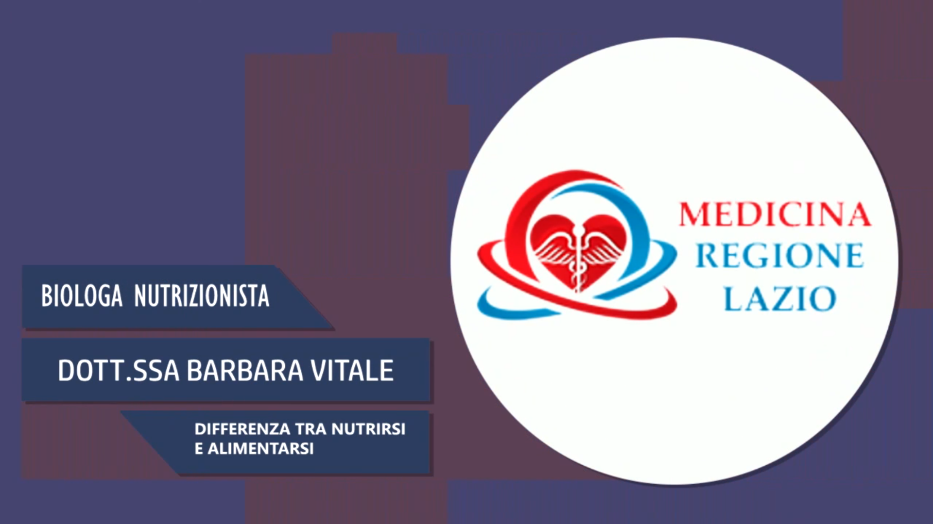 Intervista alla Dott.ssa Barbara Vitale – Differenza tra nutrirsi e alimentarsi