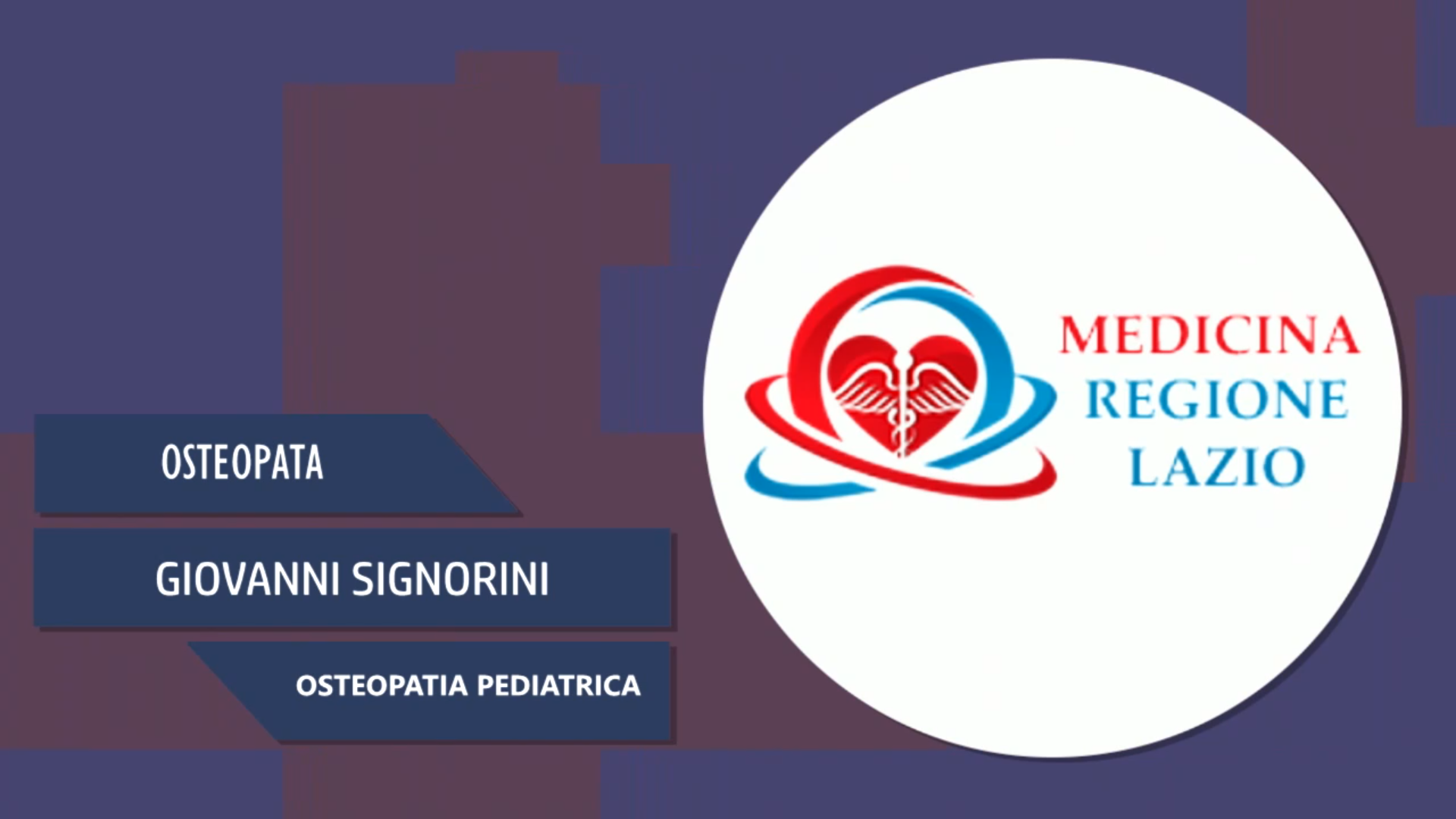 Intervista a Giovanni Signorini – Osteopatia pediatrica