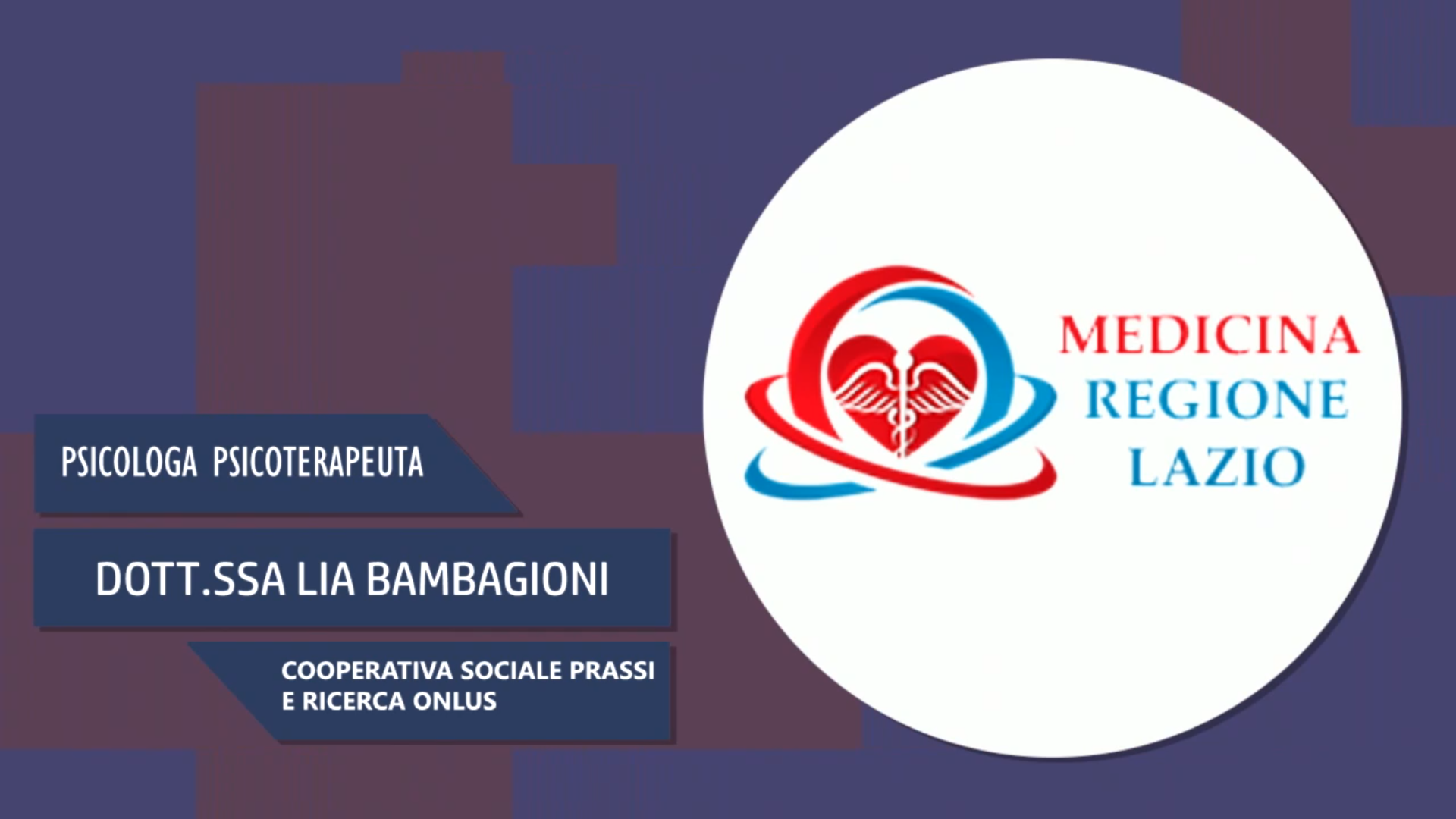 Intervista alla Dott.ssa Lia Bambagioni – Cooperativa sociale prassi e ricerca ONLUS