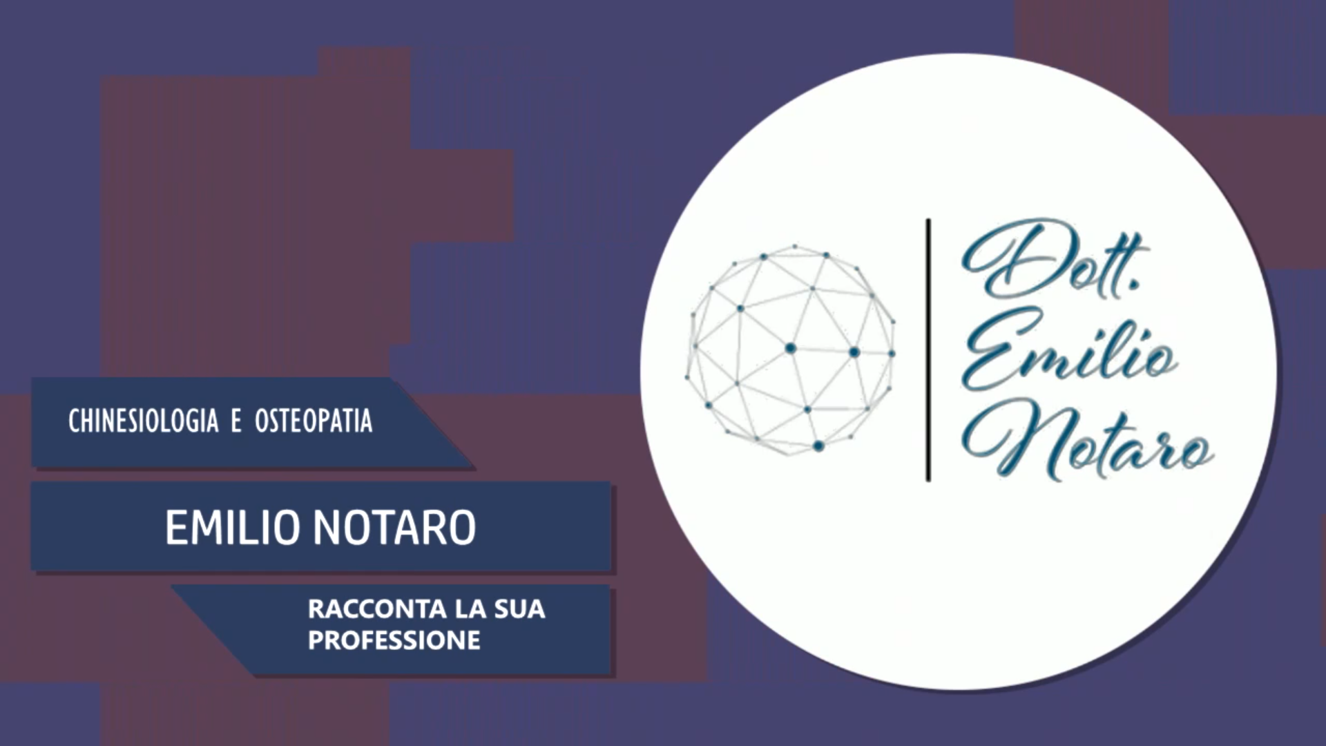 Intervista a Emilio Notaro – Racconta la sua professione