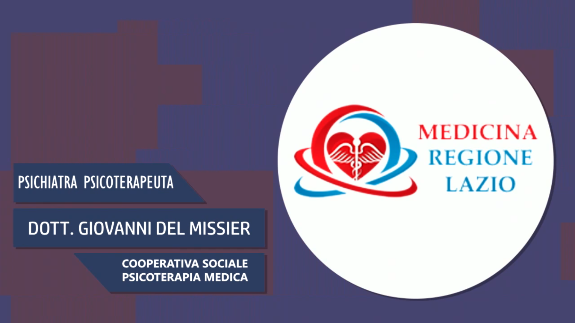 Intervista al Dott. Giovanni Del Missier – Cooperativa sociale psicoterapia medica