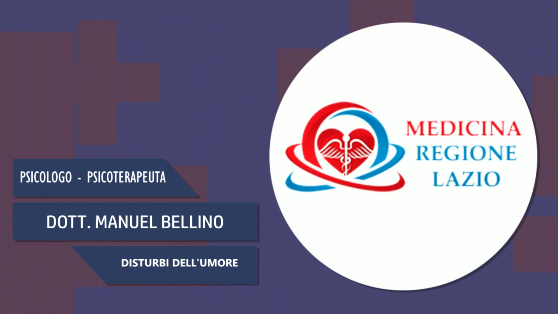 Intervista al Dott. Manuel Bellino – Disturbi dell’umore