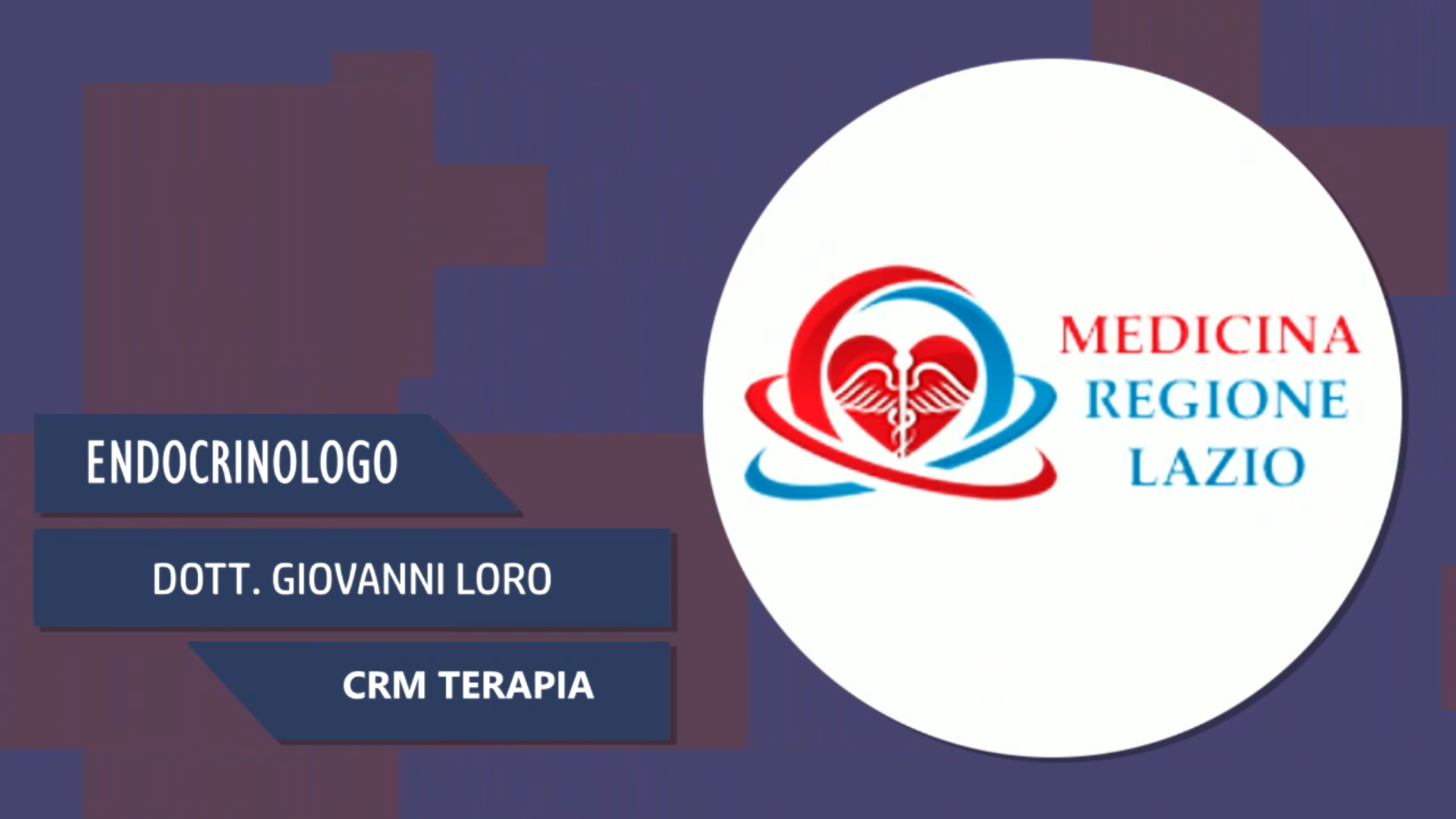 Intervista al Dott. Giovanni Loro – CRM Terapia